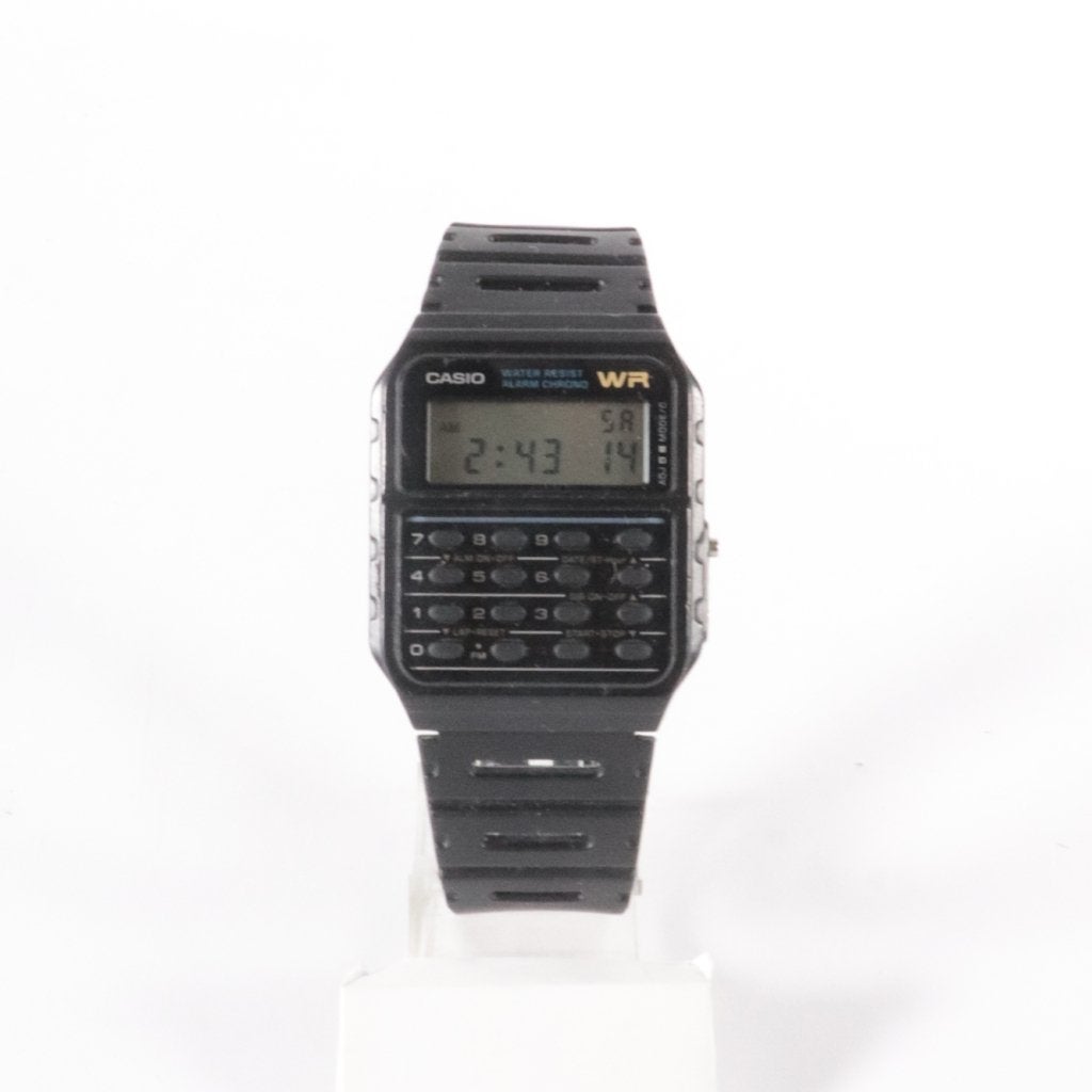Casio CA-53W Calculator Watch - ZGAN, Casio, Zo goed als nieuw, Support@casio.com, 6-2, Hon-machi 1-chome
Shibuya-ku, Tokyo 151-8543
Japan
