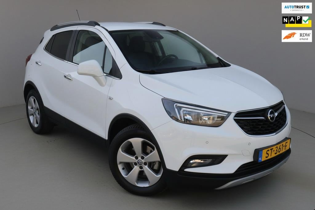 Opel Mokka X Clima|Cruise|Carplay|1e eigenaar!, Auto's, Opel, Voorwielaandrijving, Gebruikt, Euro 6, Leder en Stof