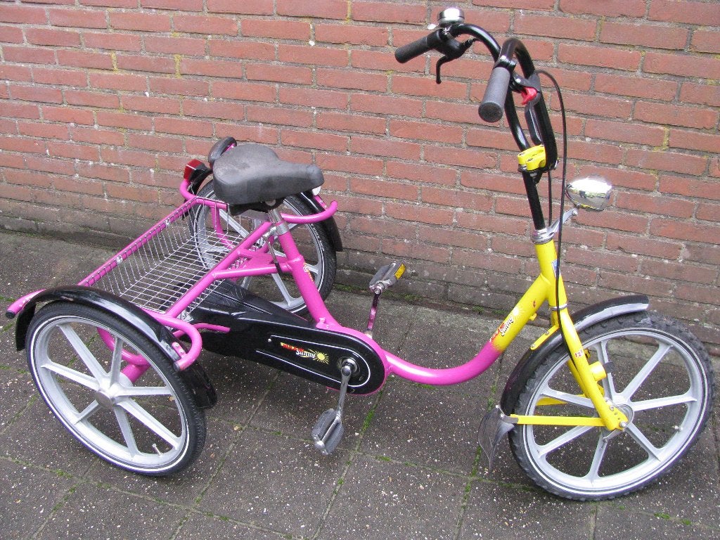driewielfiets, Ophalen, Gebruikt, Trommelrem