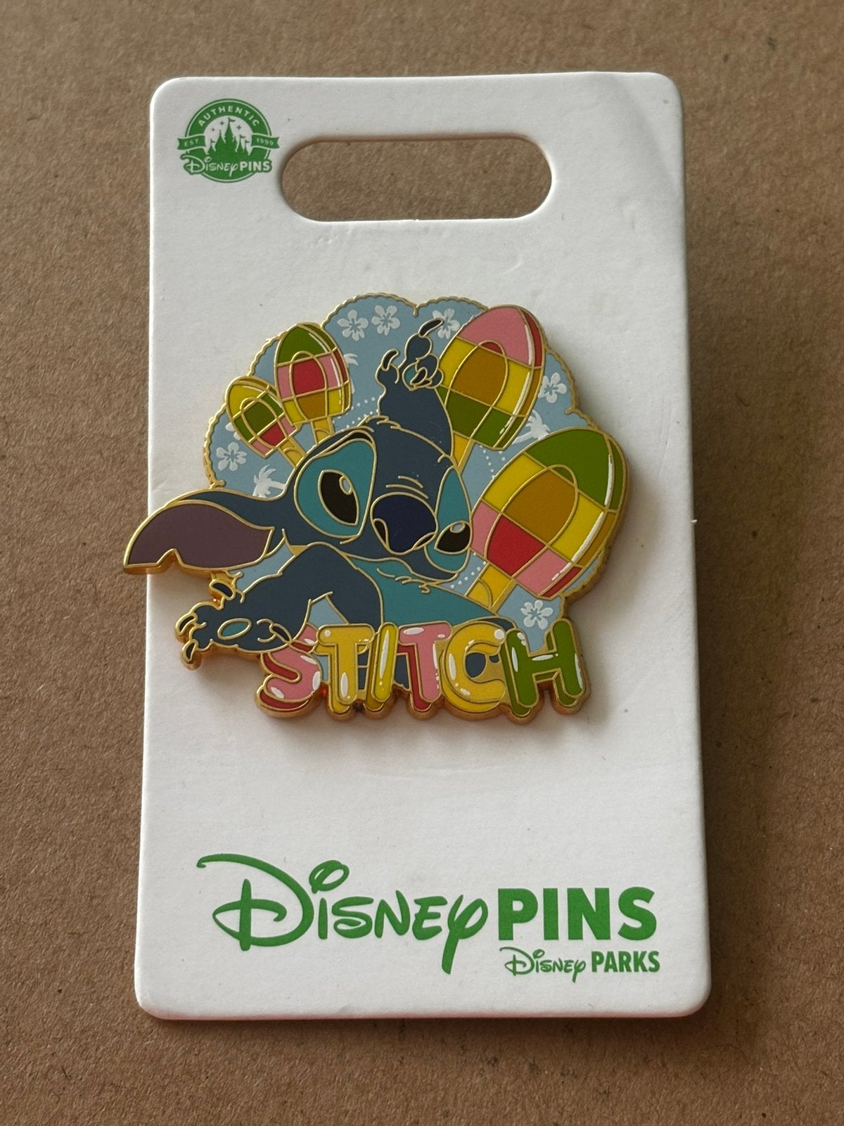 Disney pin Lilo & Stitch Disneyland Paris Ice Lolly, Ophalen of Verzenden, Overige figuren, Nieuw, Beeldje of Figuurtje