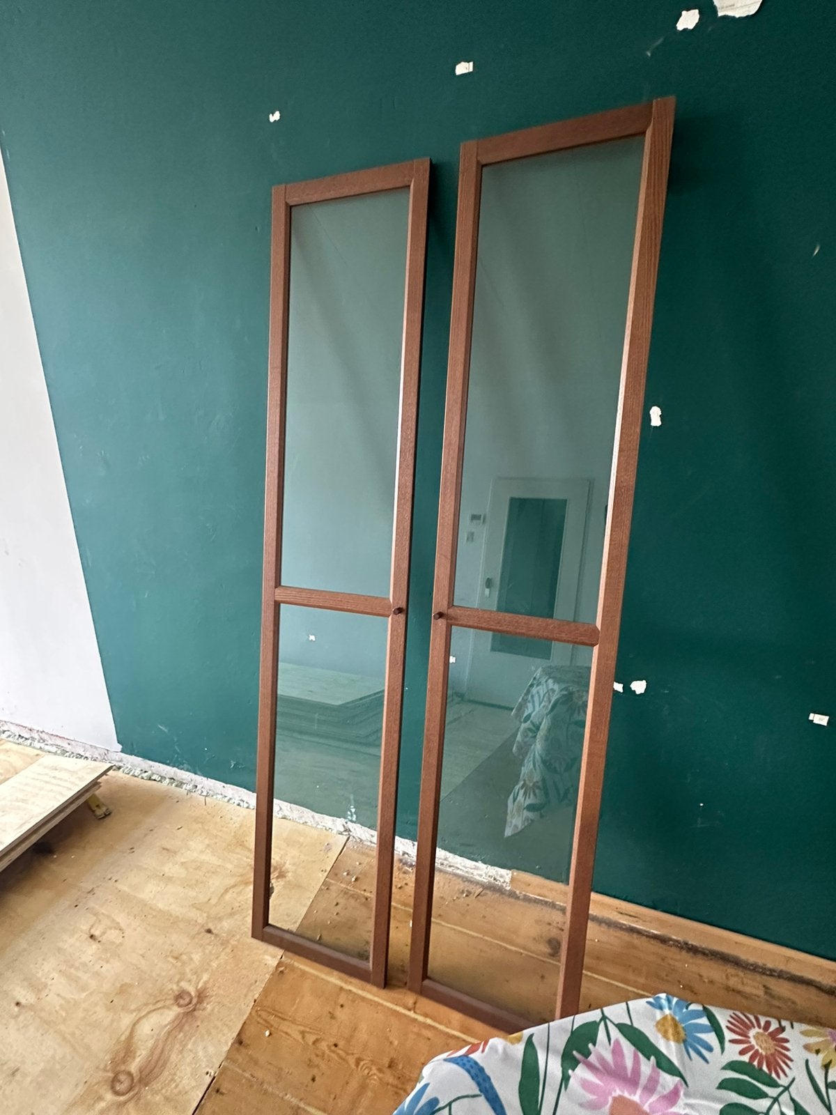 Ikea billy boekenkast deuren (2 sets)., Huis en Inrichting, Kasten | Vitrinekasten, Ophalen, 200 cm of meer, 50 tot 100 cm, Zo goed als nieuw