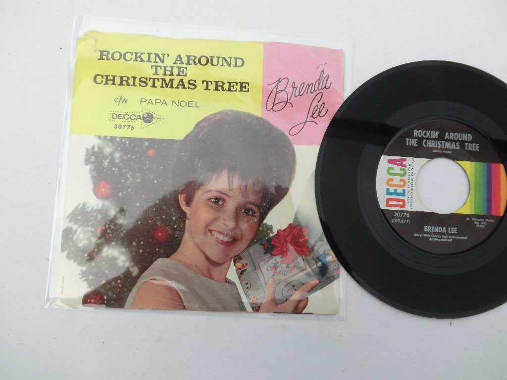 Brenda Lee  rockin around the christmas tree, 7 inch, Single, Ophalen of Verzenden, Zo goed als nieuw