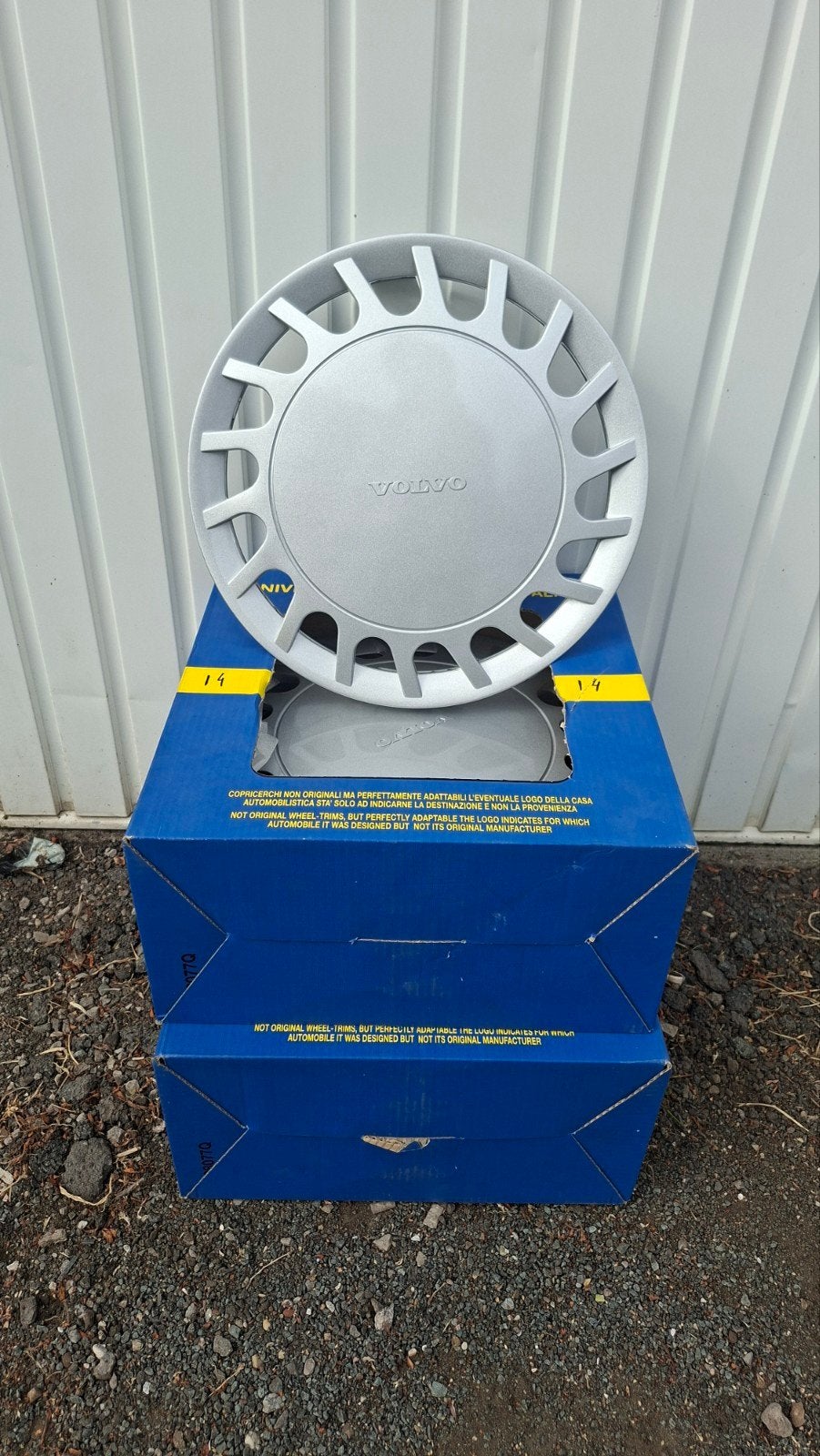 Volvo wieldoppen 14 inch, Ophalen of Verzenden, Nieuw