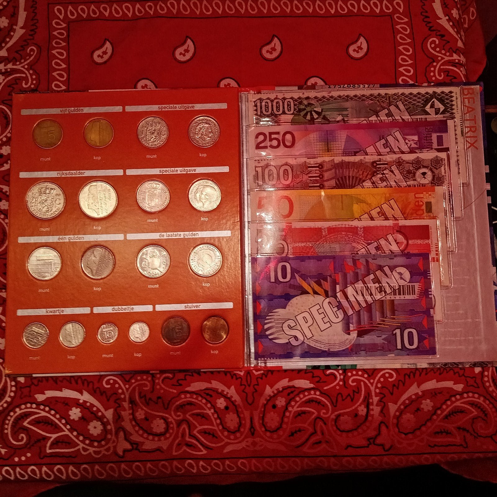 Nederlandse Gulden Munten en Bankbiljetten Collectie, Postzegels en Munten, Ophalen of Verzenden, Koningin Beatrix, 1 gulden, Setje