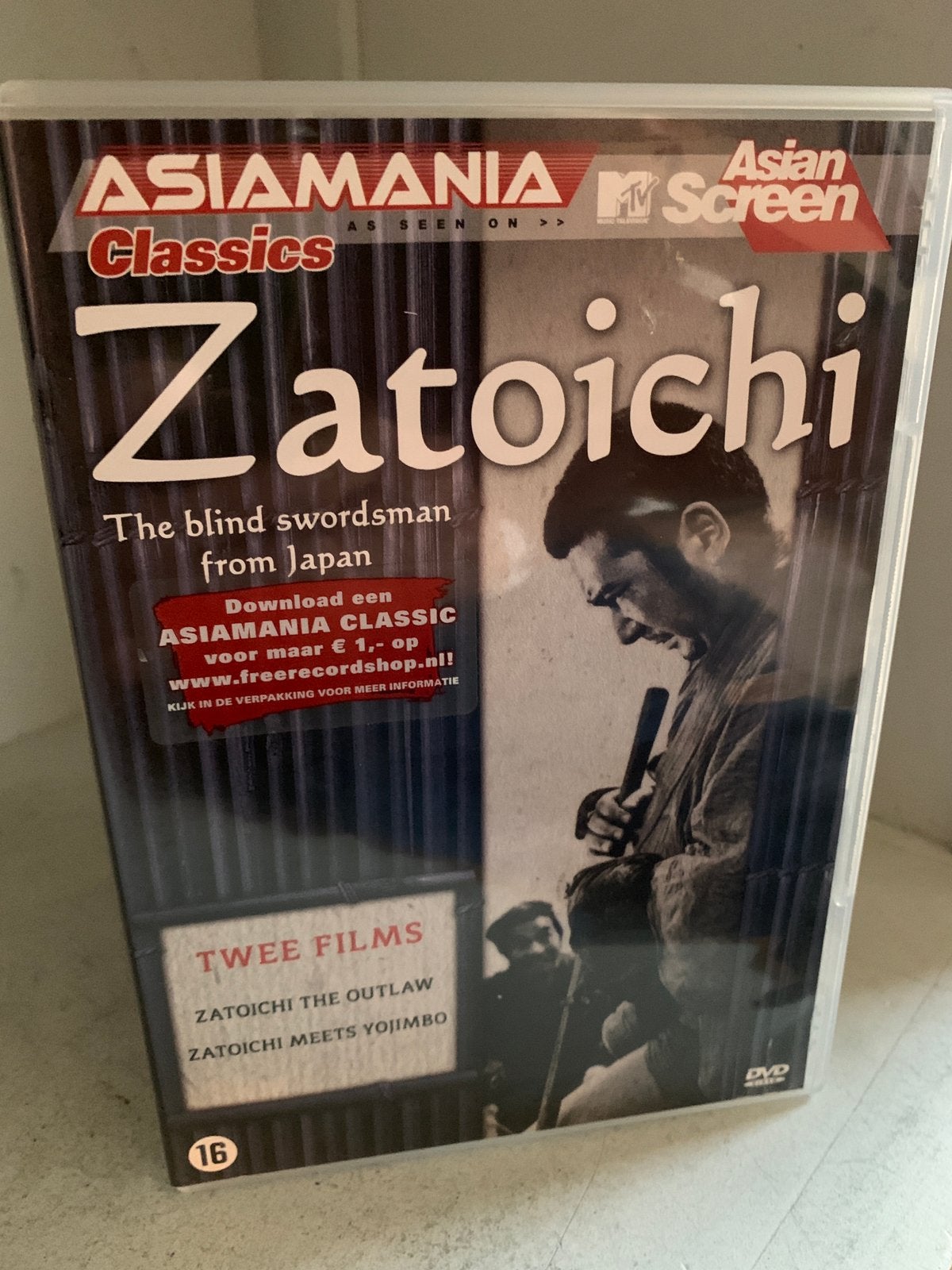 Zatoichi: The Blind Swordsman (2 films) DVD, Vanaf 16 jaar, Ophalen of Verzenden, Gebruikt, Actiethriller