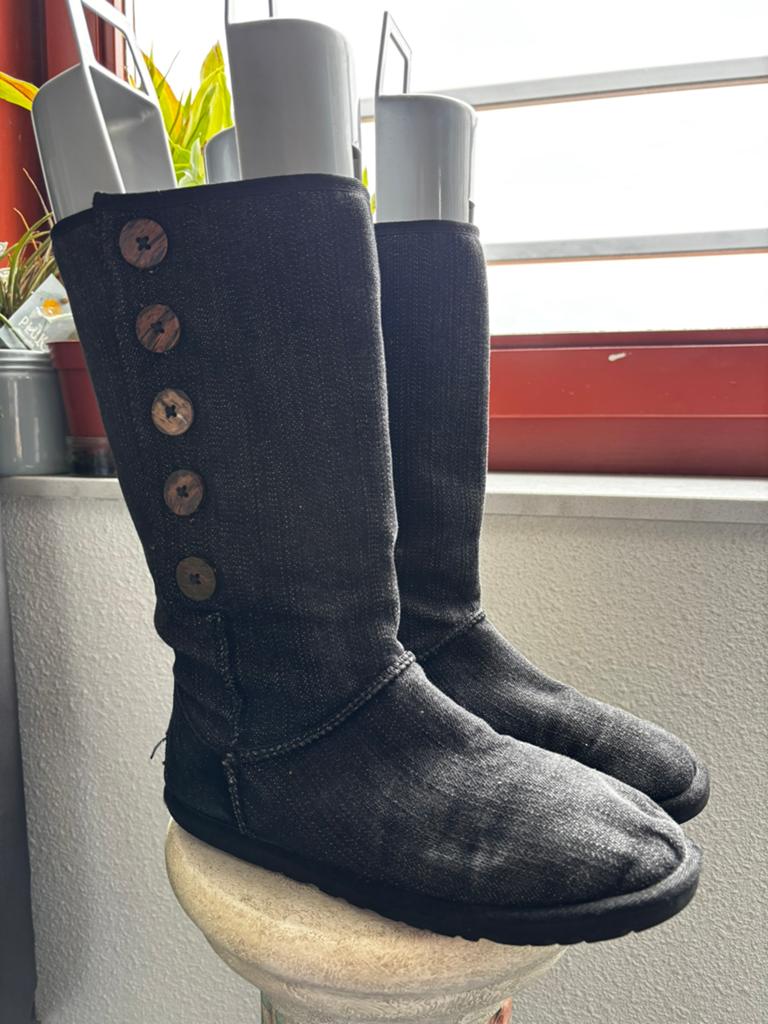 UGG winter shoes, Verzenden, Zwart, Snowboots, Gedragen