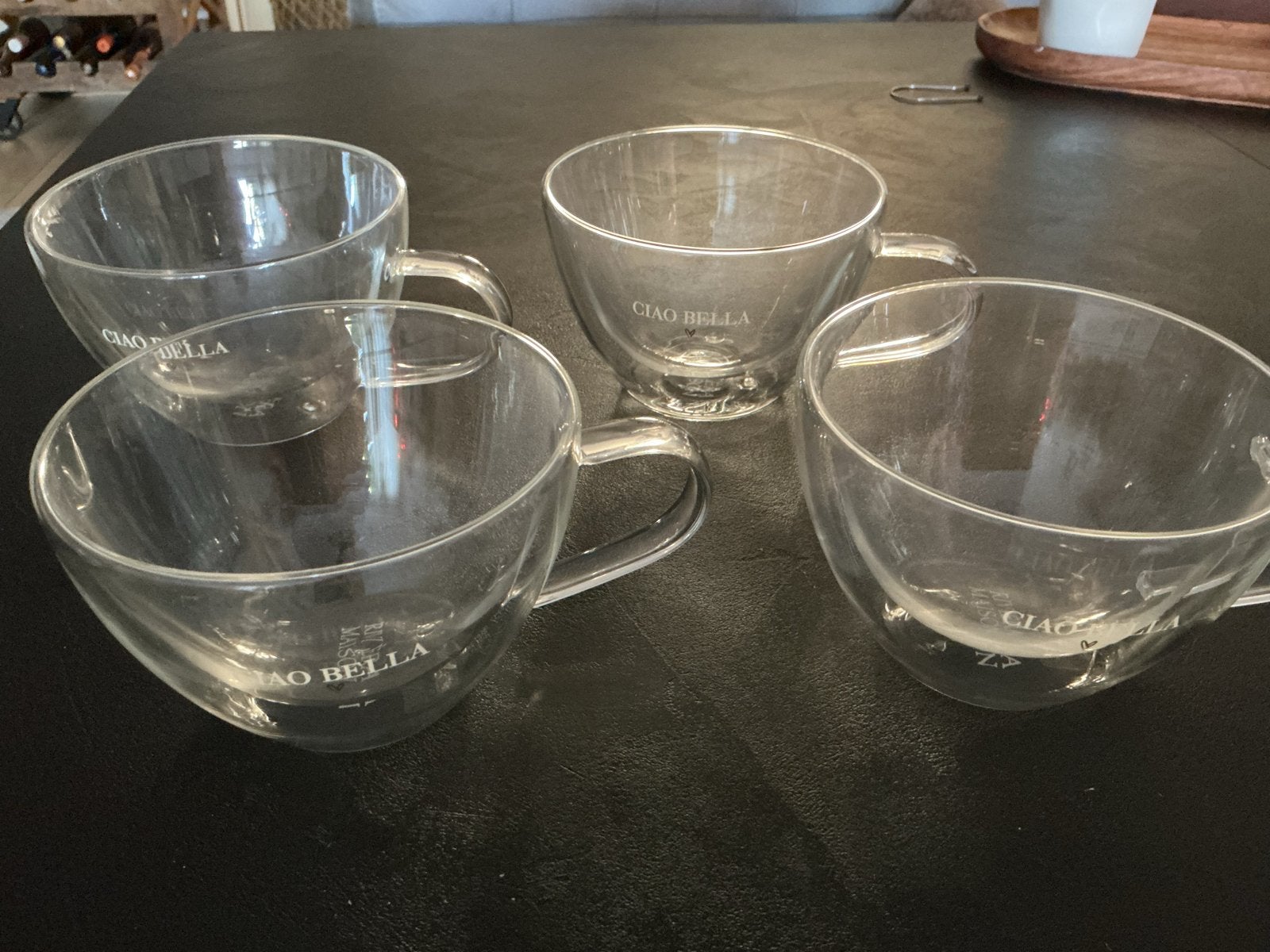 Riviera Maison Ciao Bella Dubbelwandige Glazen (4 stuks), Huis en Inrichting, Keuken | Servies, Glas of Glazen, Overige merken