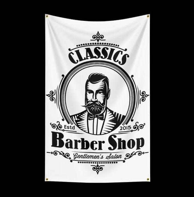Grote vlaggen Kapper / Barber shop (150x90cm), Ophalen of Verzenden, Nieuw
