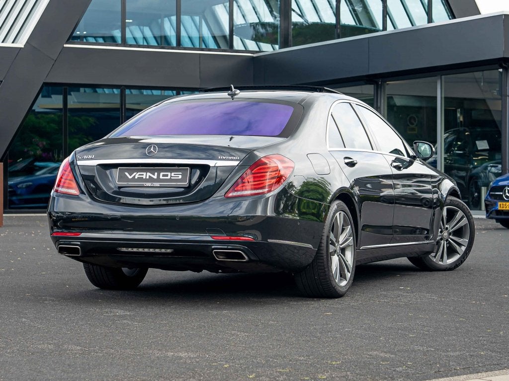 Mercedes-Benz S-Klasse S 400 HYBRID Prestige Plus | Burmeste, Automaat, Gebruikt, Zwart, Leder