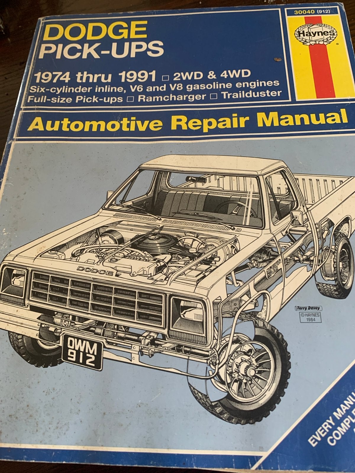 Haynes Reparatiehandleiding Dodge Pick-ups 1974-1991, Ophalen of Verzenden, Gelezen, Overige merken