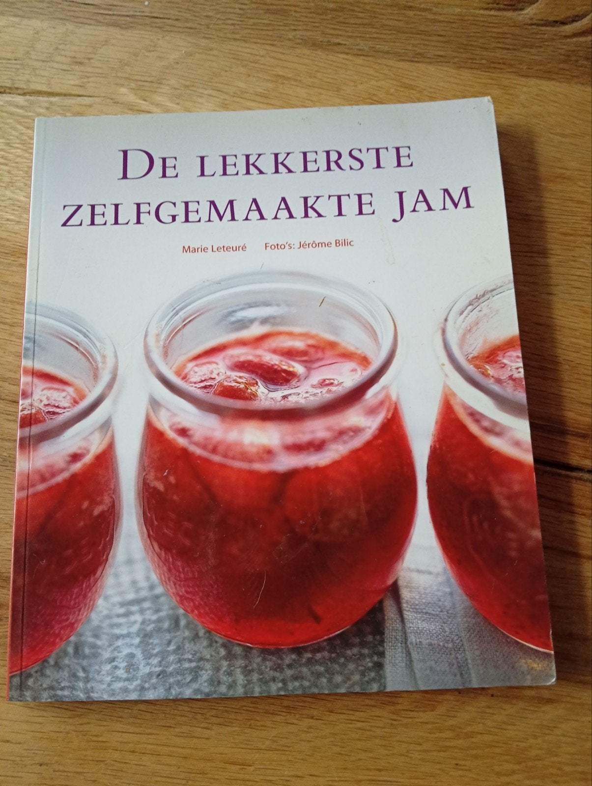 De Lekkerste Zelfgemaakte Jam - Receptenboek, Boeken, Kookboeken, Gelezen, Overige typen, Ophalen of Verzenden, Marie Leteuré