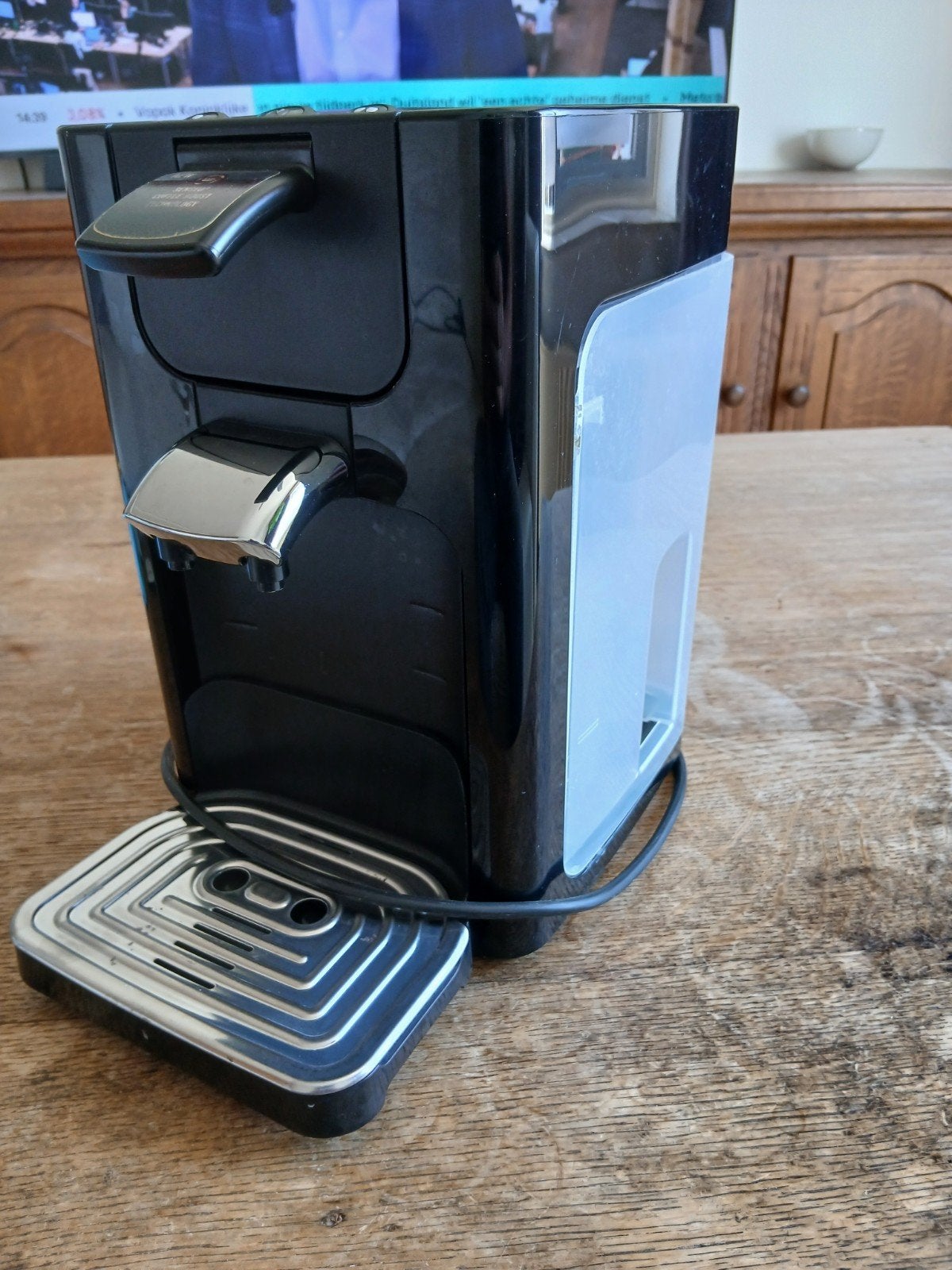 Philips Senseo Original HD7865 Koffiepadapparaat Zwart, Ophalen, Zo goed als nieuw, Koffiemachine, Koffiepads en cups