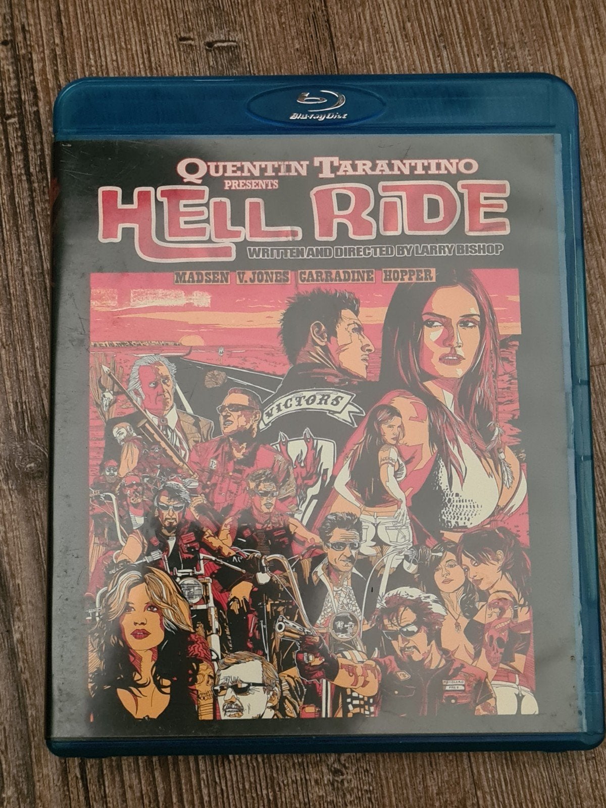 Hell Ride Blu-ray - Quentin Tarantino Presents, Ophalen of Verzenden, Gebruikt, Horror