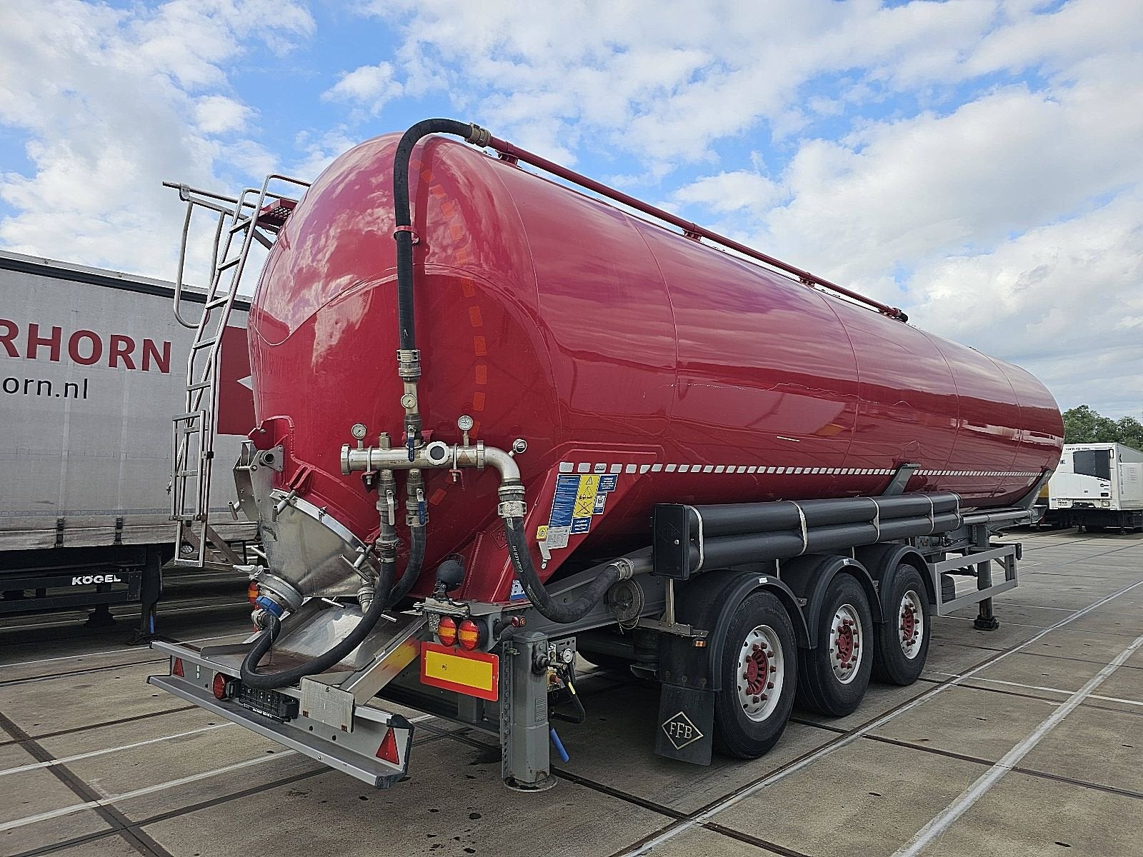 FELDBINDER KIP 60M3 electro/ alu wheels, Overige kleuren, Bedrijf, ABS, Aanhangers en Opleggers