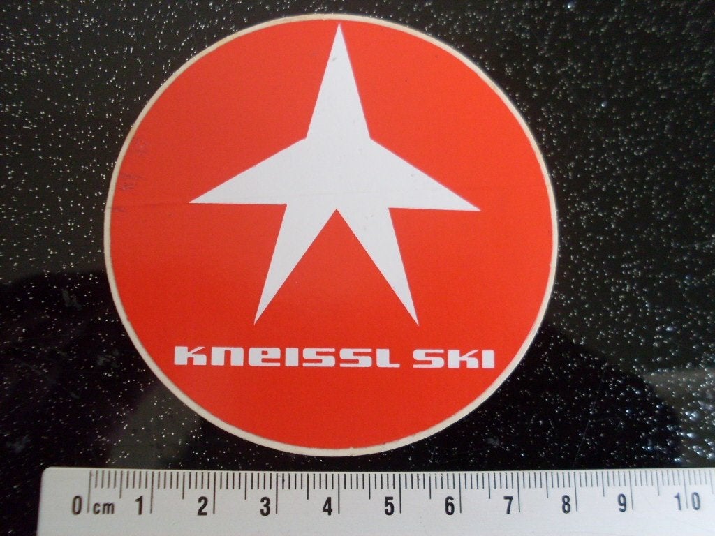 sticker kneissl ski logo, Verzenden, Zo goed als nieuw, Merk