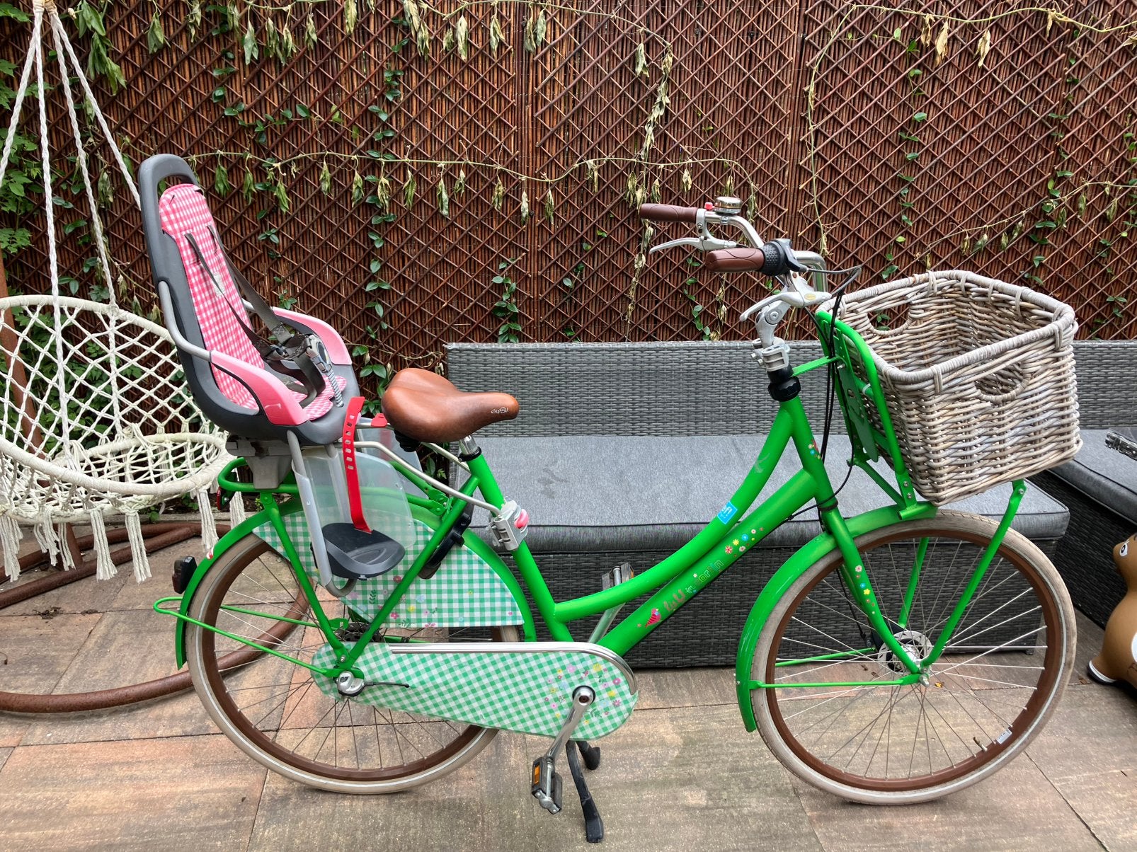 Cortine moederfiets Lief!editie, 2 zitjes, 56 cm of meer, Zo goed als nieuw, Ophalen