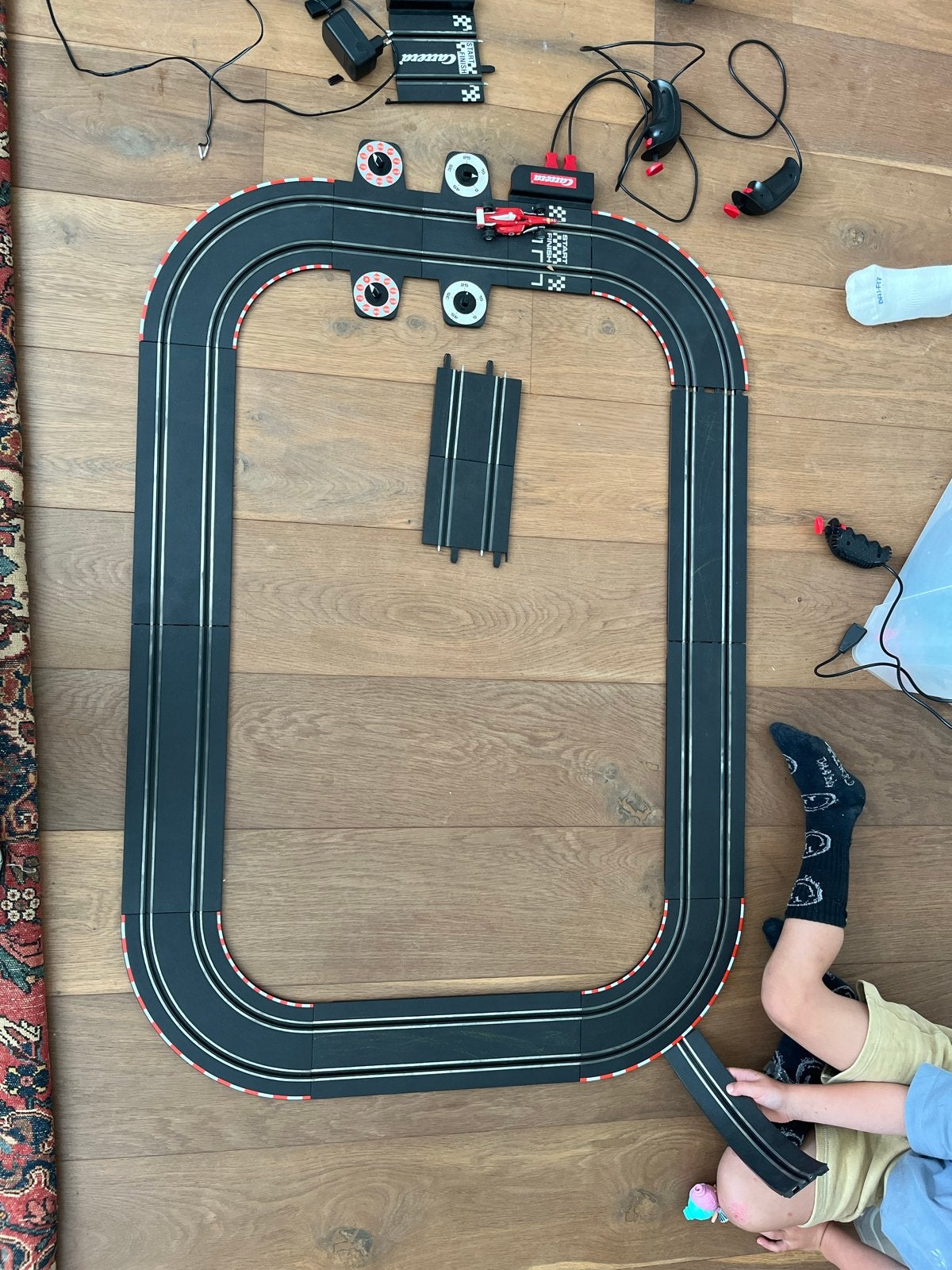 2 Carrera racebaan sets, Ophalen, Carrera, Elektrisch, Racebaan