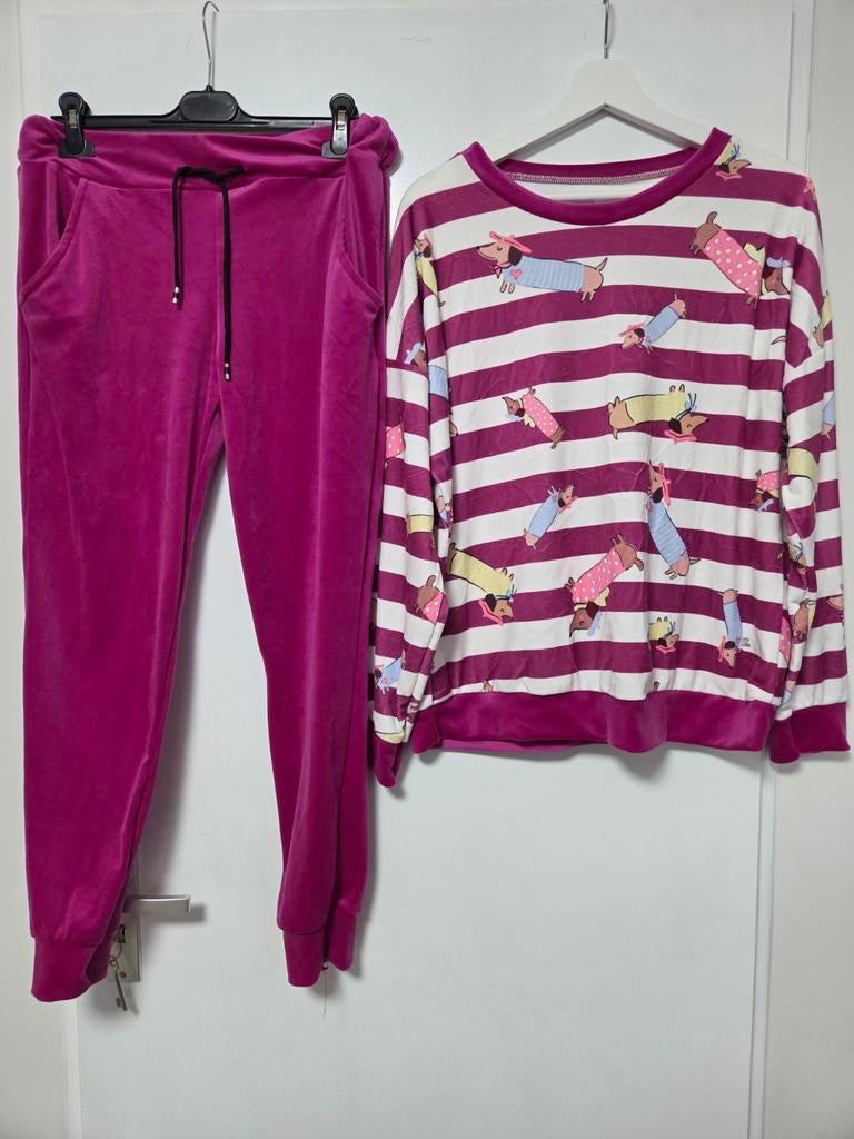 Dames Pyjama Huispak, Onbekend, Ophalen of Verzenden, Nieuw, Paars