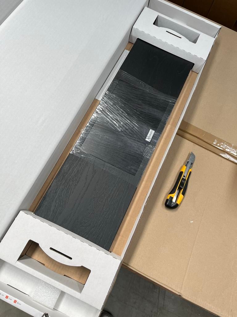Houten badplank 73 cm zwart - Badkamer accessoire, Ophalen, Nieuw, Zwart, Overige typen