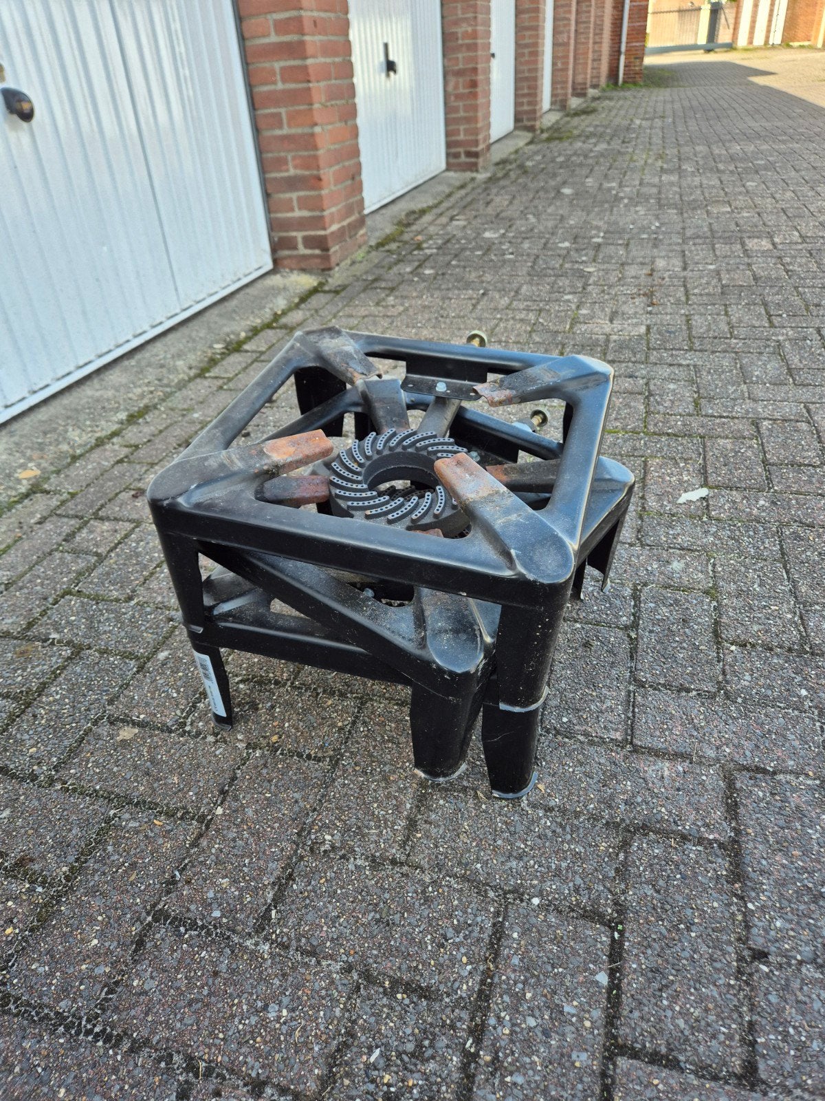 Robuuste gasbranders voor buitenkeuken of camping, Ophalen, Gebruikt, Minder dan 85 cm, 3 kookzones of minder