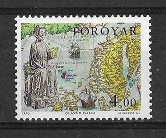 Denemarken (Faeröer) Michel 288 postfris, Ophalen of Verzenden, Denemarken, Postfris