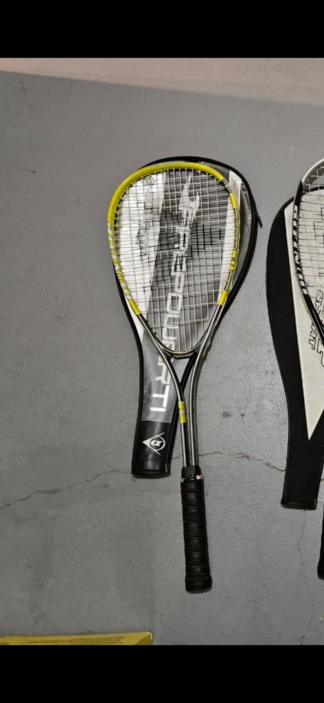 Squash racket FirePower Ti, Ophalen of Verzenden, Zo goed als nieuw, Racket, Dunlop