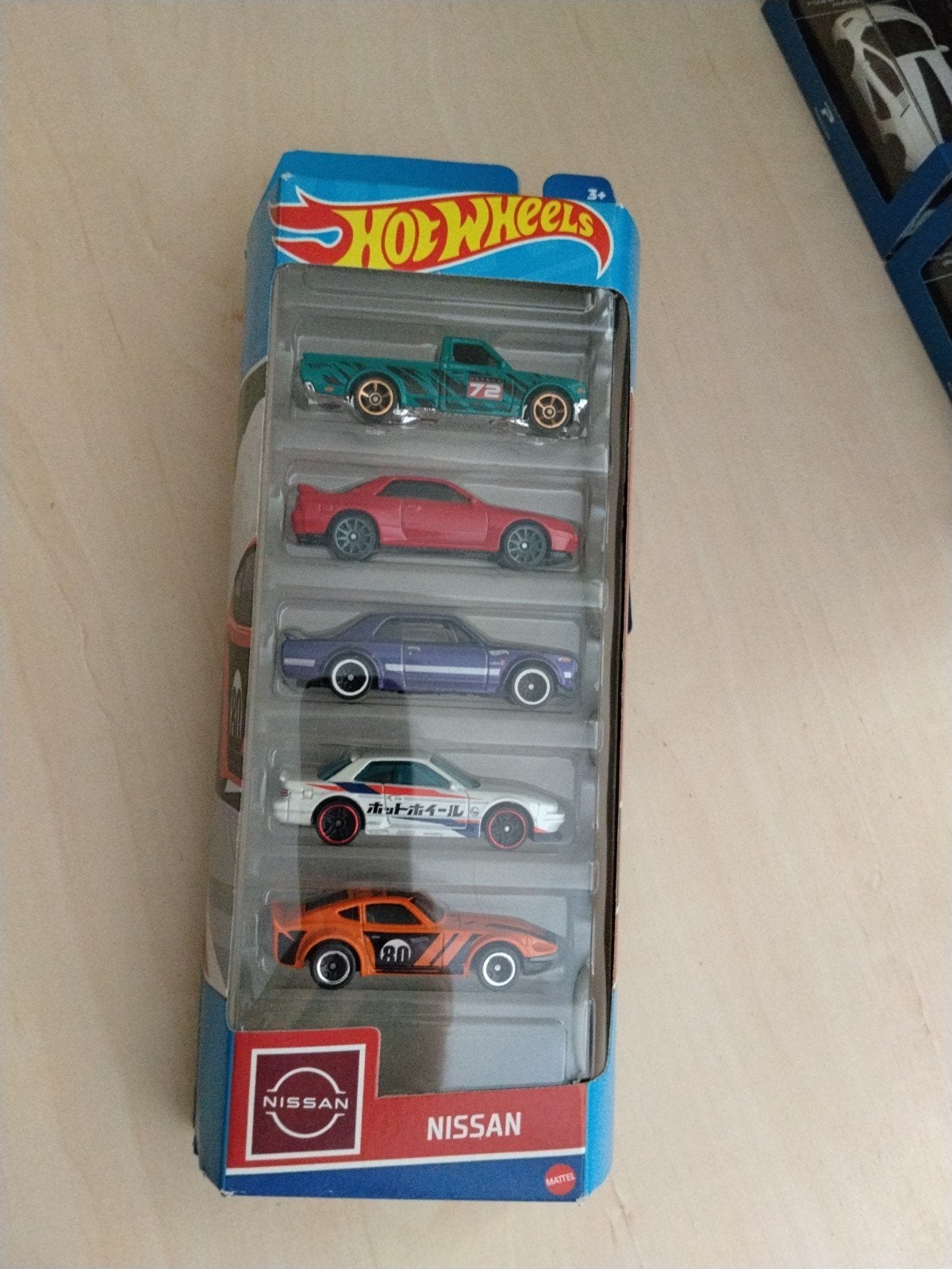 Hotwheels 5-pack Nissan hot wheels, Ophalen of Verzenden, Nieuw, Auto