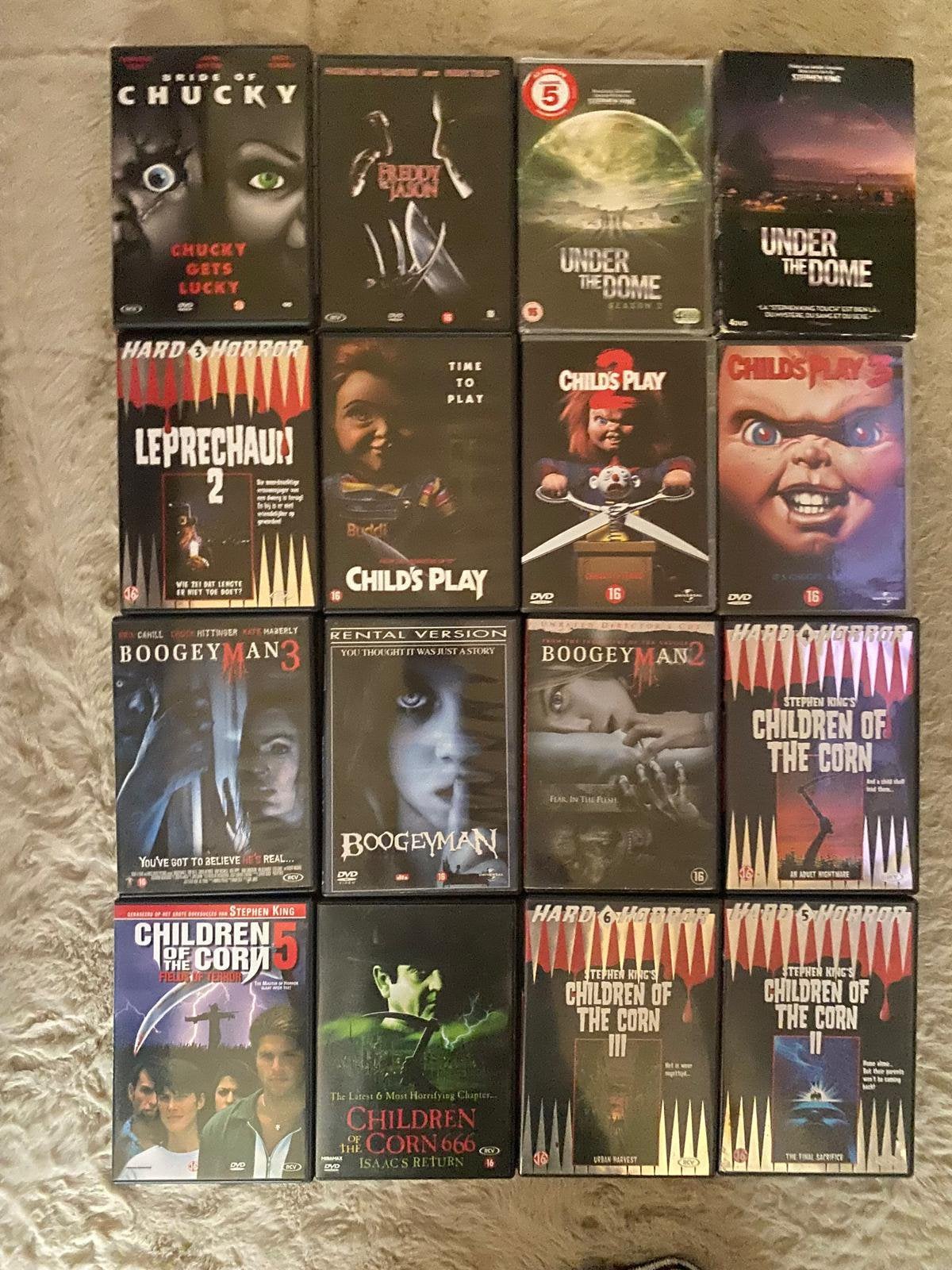 Horror films, Vanaf 16 jaar, Ophalen of Verzenden, Zo goed als nieuw, Overige genres