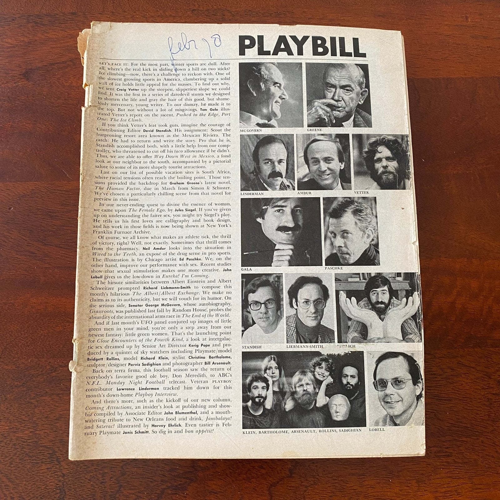 Playboy Magazine Februari 1978 - Vintage Editie, Ophalen of Verzenden, Gelezen, Overige typen