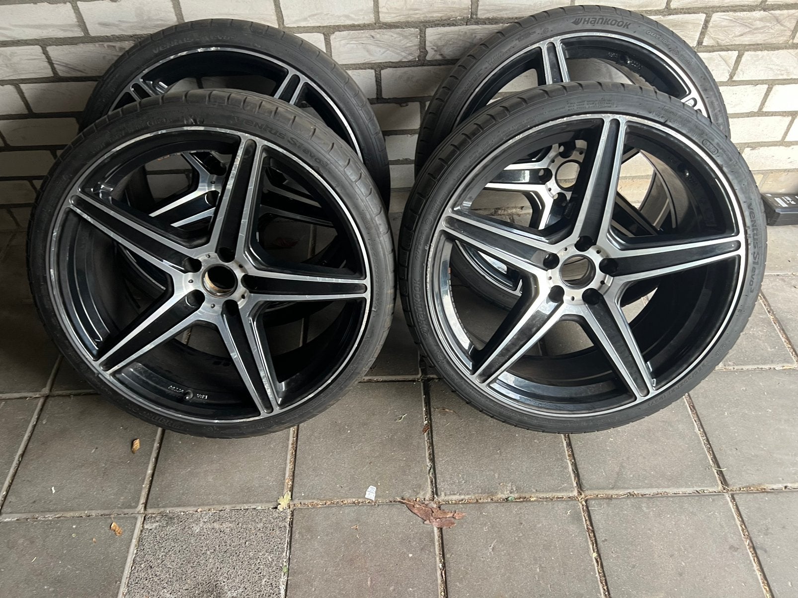 Tekoop 21inch  velgen steek 5x112et 35 naaf66.6, Auto-onderdelen, Ophalen, 21 inch, Zomerbanden, Velg(en)
