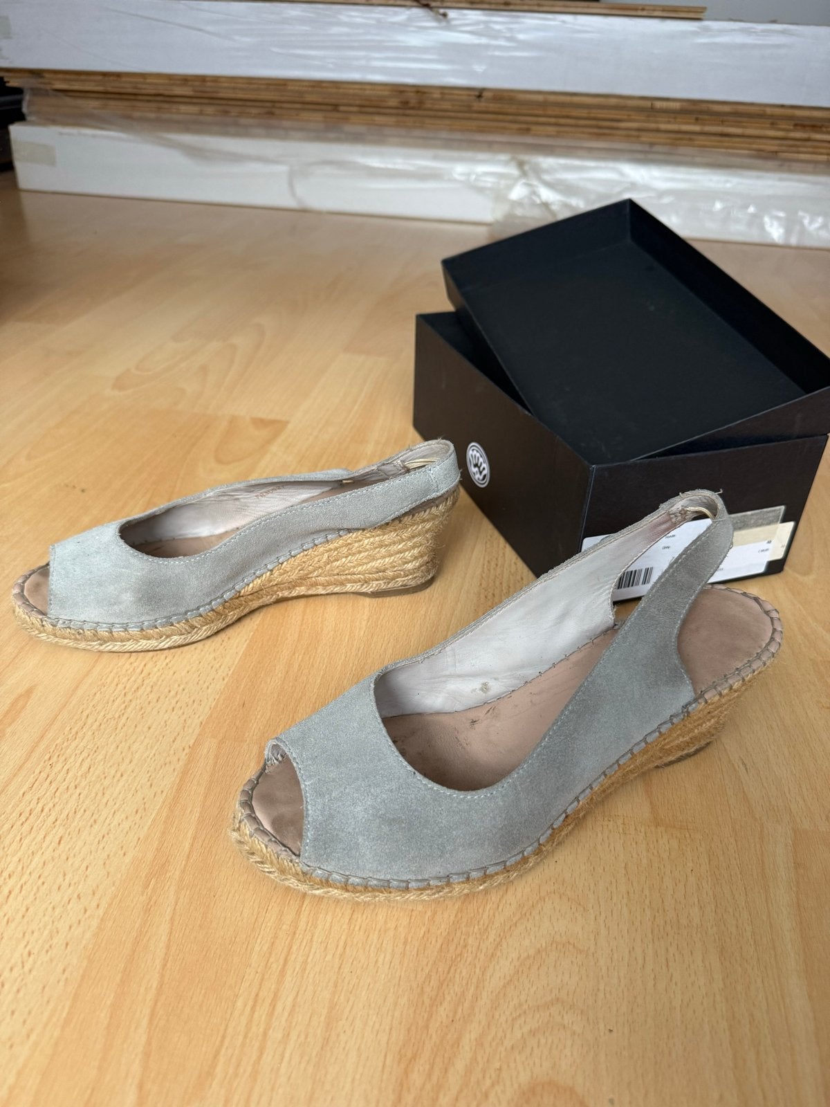 Fred de la Bretoniere Espadrilles - Maat 40, Ophalen of Verzenden, Gedragen, Grijs, Espadrilles of Moccasins