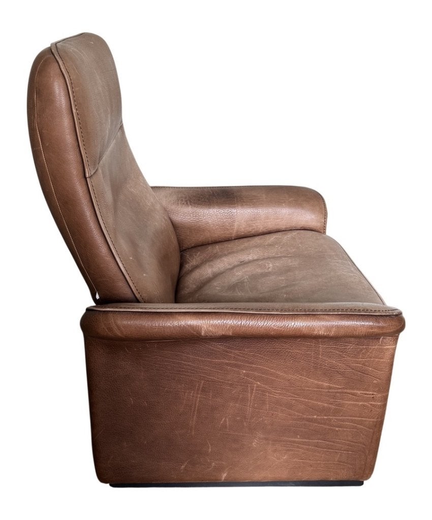 923. Leren De Sede DS-50 fauteuil - Zwitserland, ca. 1970, Ophalen of Verzenden