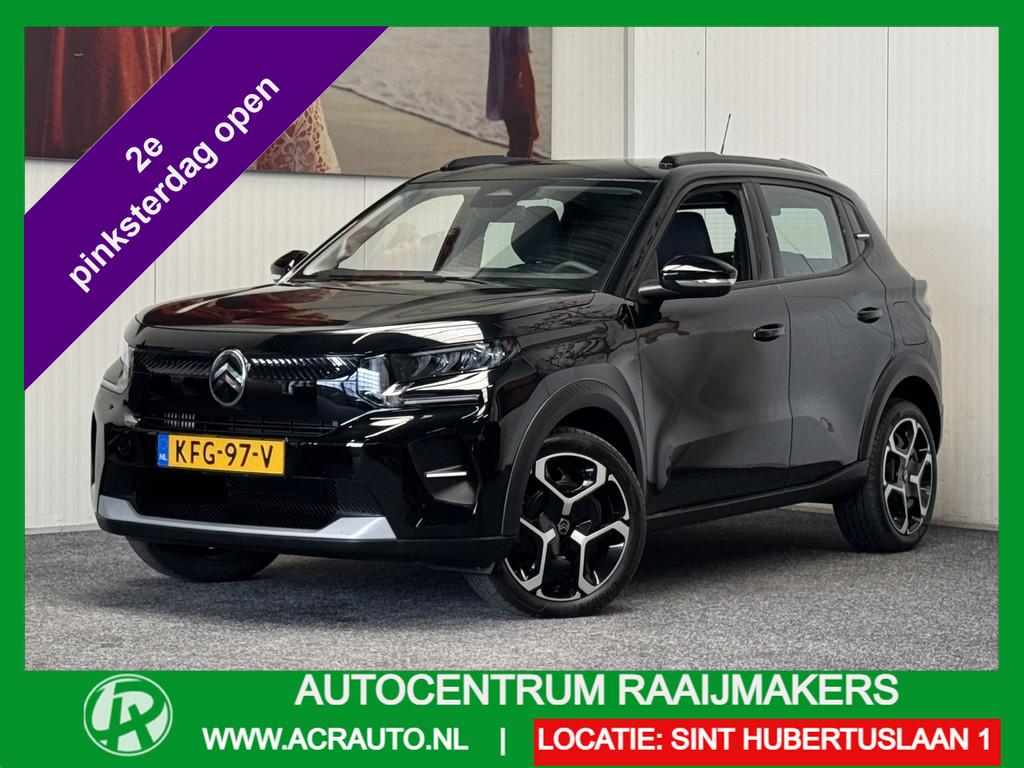 Citroën C3 1.2 TURBO PLUS 100PK NIEUW MODEL 2025 50 STUKS O, Voorwielaandrijving, Parkeersensor, 1199 cc, Zwart