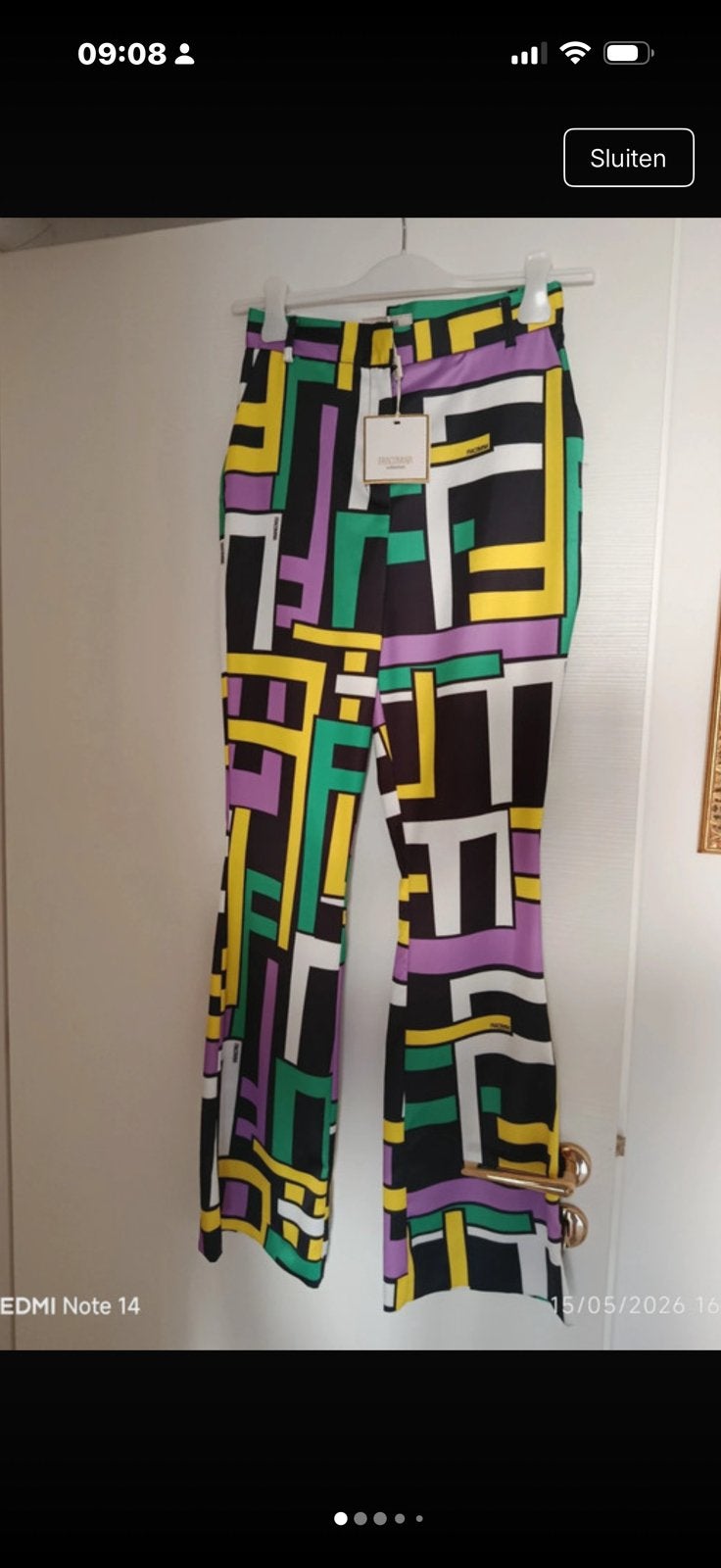 Fracomina broek maat IT42 nieuw met etiket, Kleding | Dames, Broeken en Pantalons, Overige kleuren, Nieuw, Ophalen of Verzenden