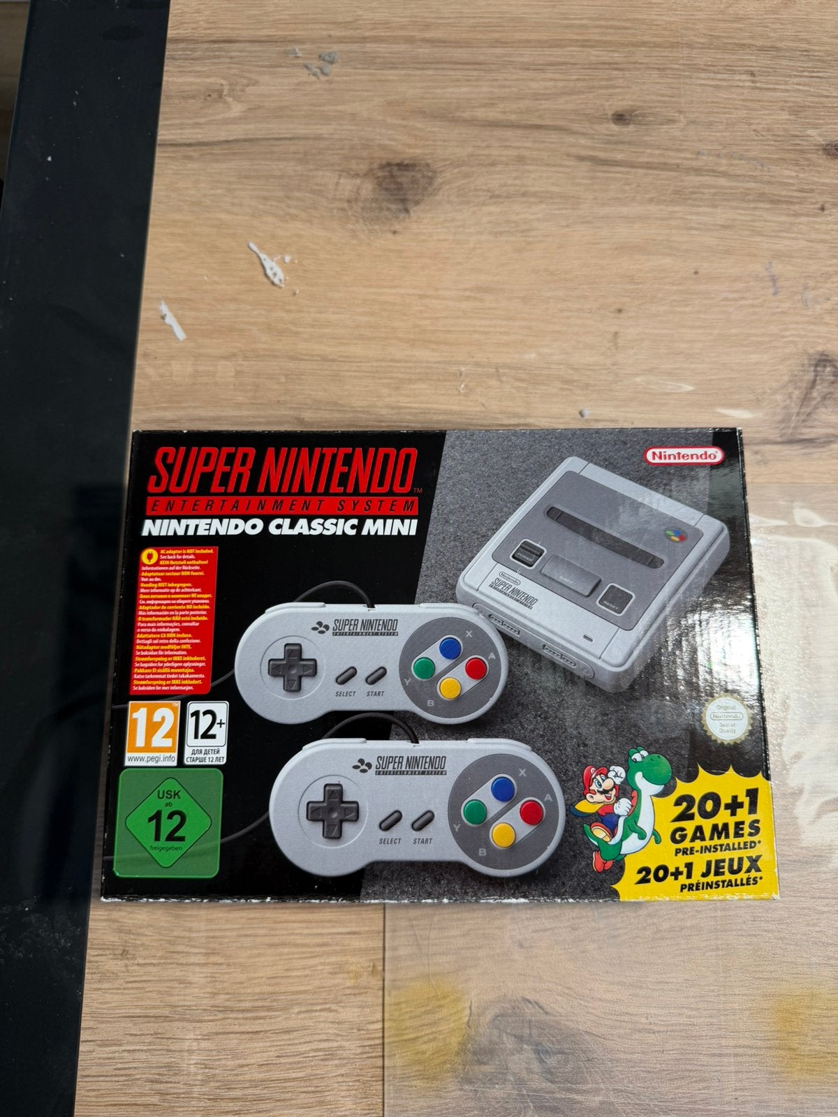 Super Nintendo classic mini spelcomputer HDMI, Ophalen of Verzenden, Zo goed als nieuw, Met 2 controllers, Met games