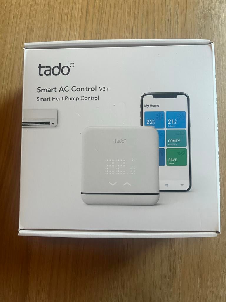 Tado Smart AC Control V3+ - Nieuw in doos, Minder dan 60 m³, Nieuw, 3 snelheden of meer, Ophalen of Verzenden