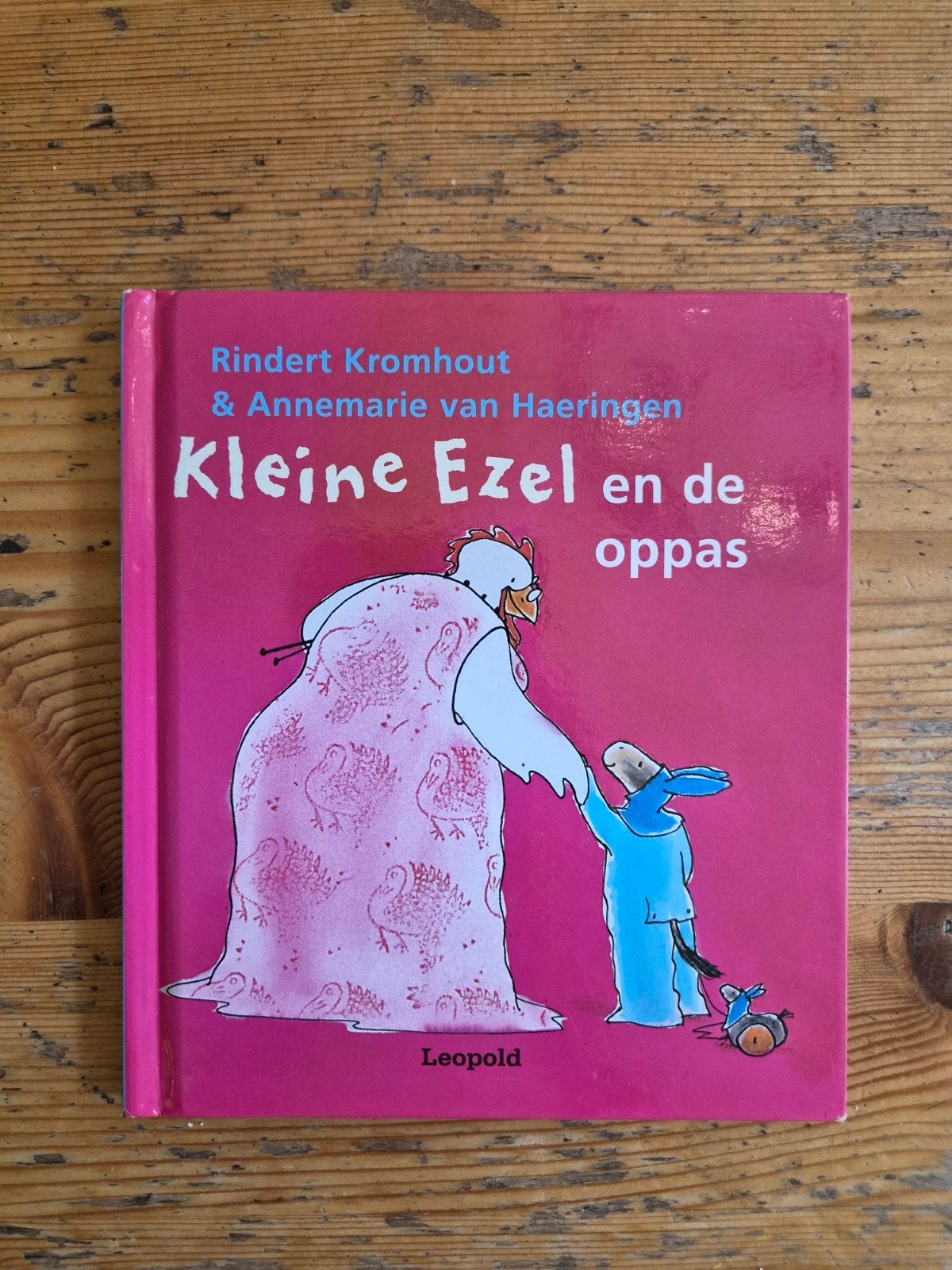 Kleine Ezel en de oppas - Rindert Kromhout, Ophalen of Verzenden, Gelezen, Rindert Kromhout & Annemarie van Haeringen, Fictie algemeen