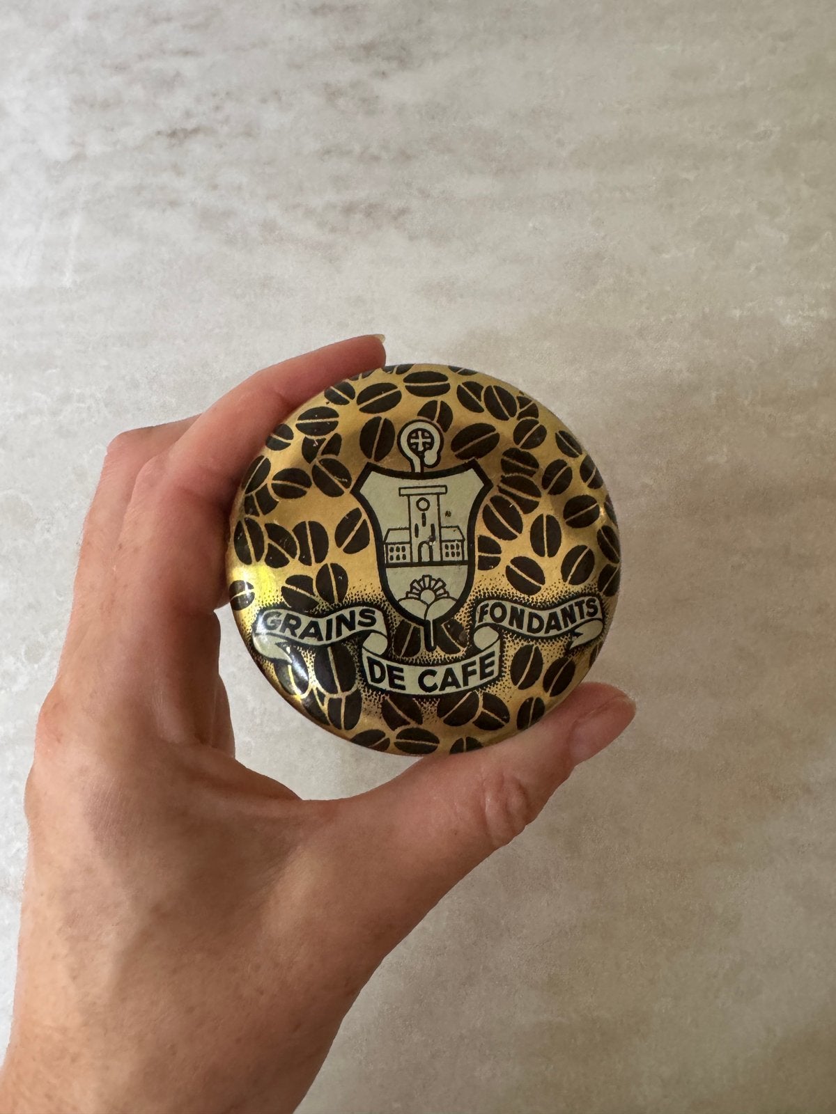 Frans Blikje Chocolat d'Aiguebelle Belle Époque Bonbonnière, Ophalen of Verzenden, Gebruikt, Overige