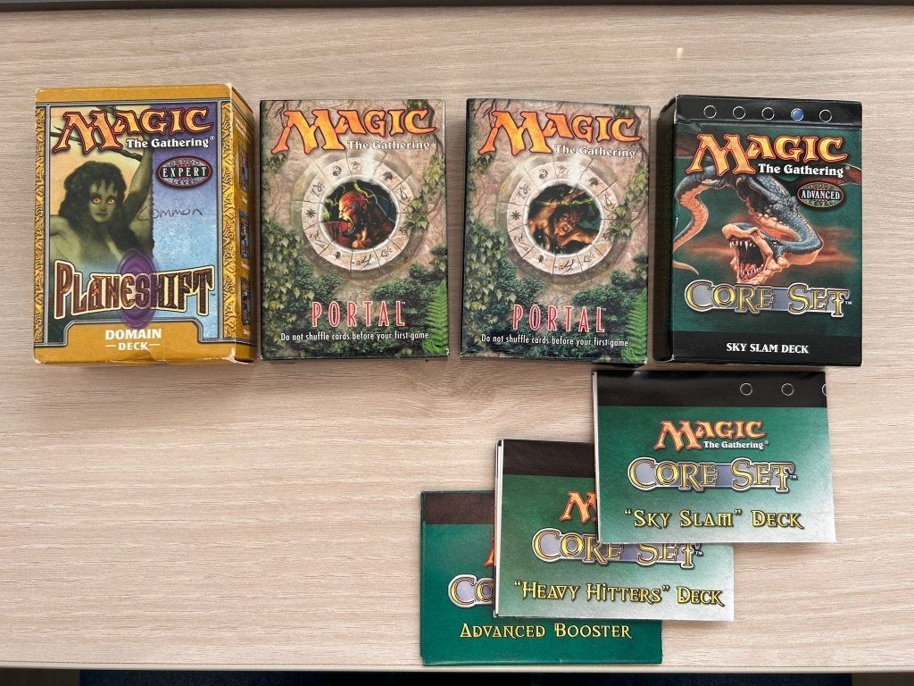 MTG lege doosjes, Hobby en Vrije tijd, Ophalen of Verzenden, Gebruikt, Overige typen