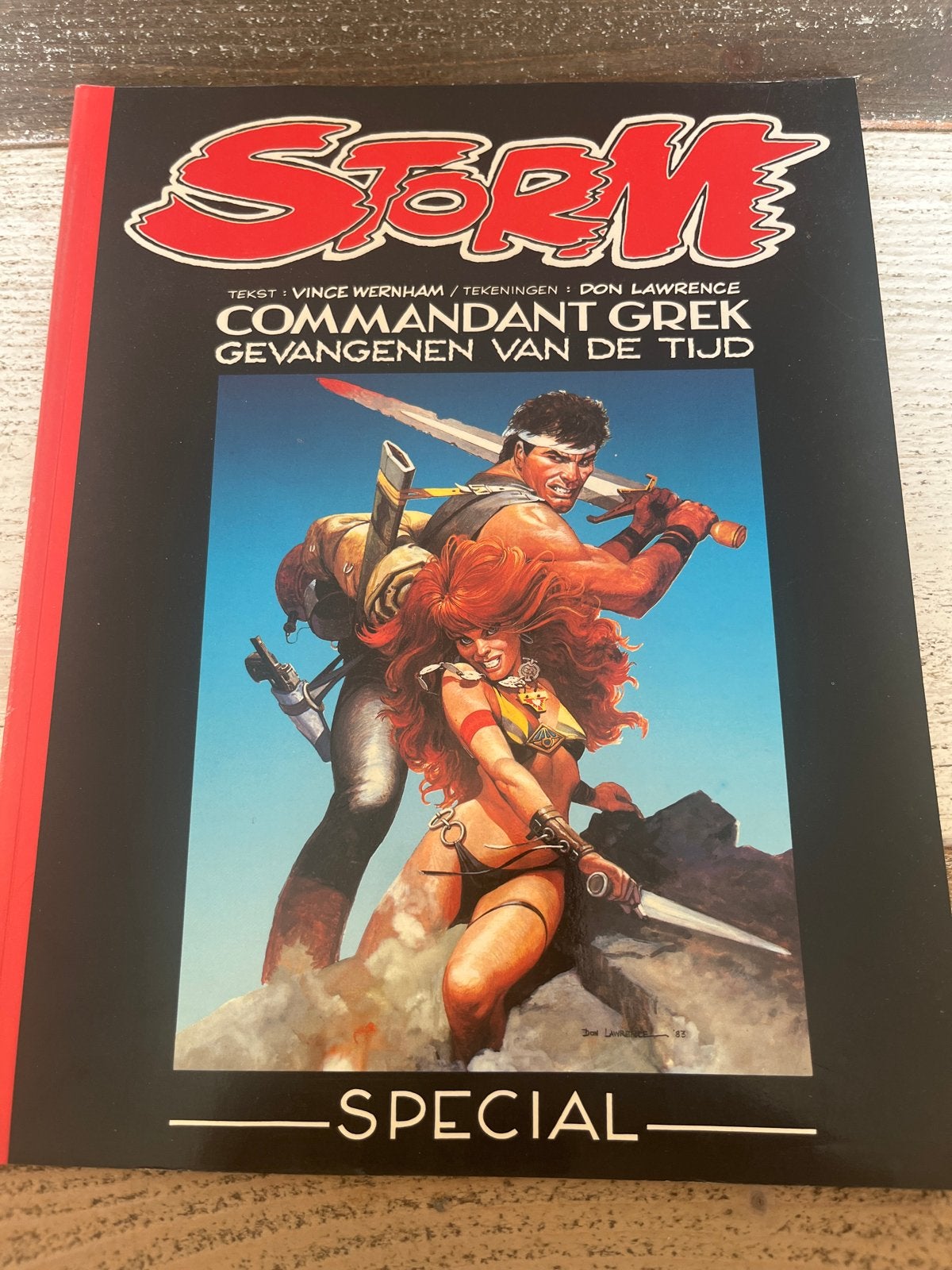 Storm Special: Commandant Grek - Gevangenen van de Tijd, Eén stripboek, Ophalen of Verzenden, Zo goed als nieuw