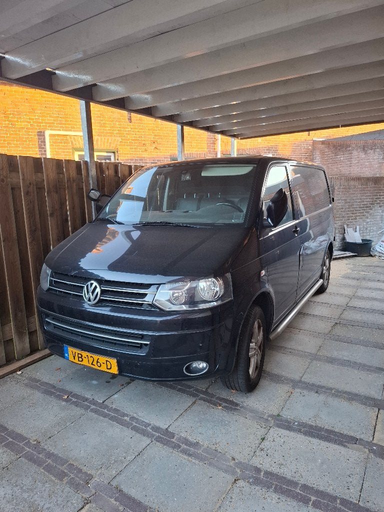 Volkswagen Transporter C 2.0D 132KW 4MOTION 2013, Auto's, Bestelauto's, Zwart, 4 cilinders, Zwart, Diesel