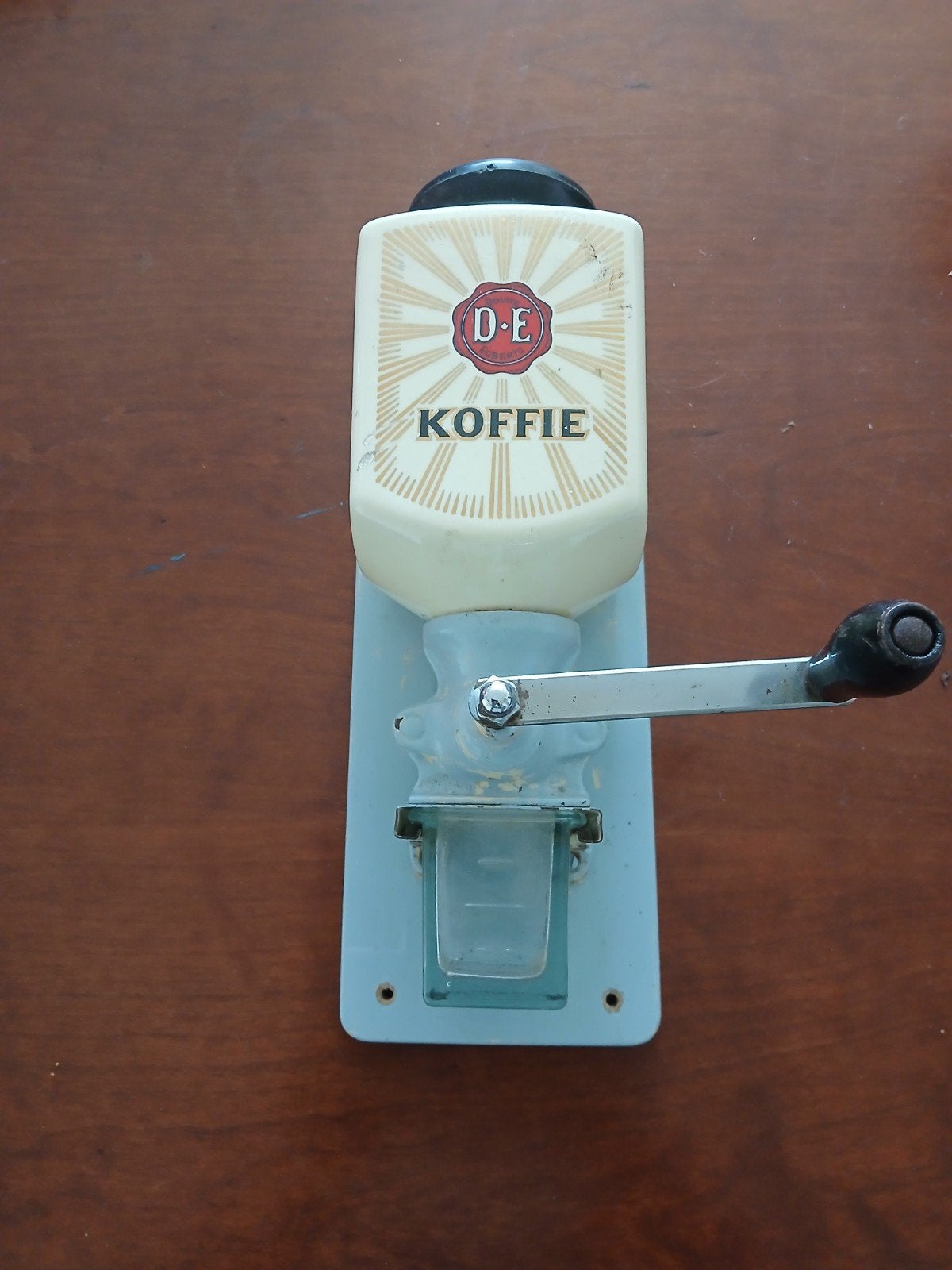 Vintage douwe egberts wandkoffiemolen, Ophalen of Verzenden