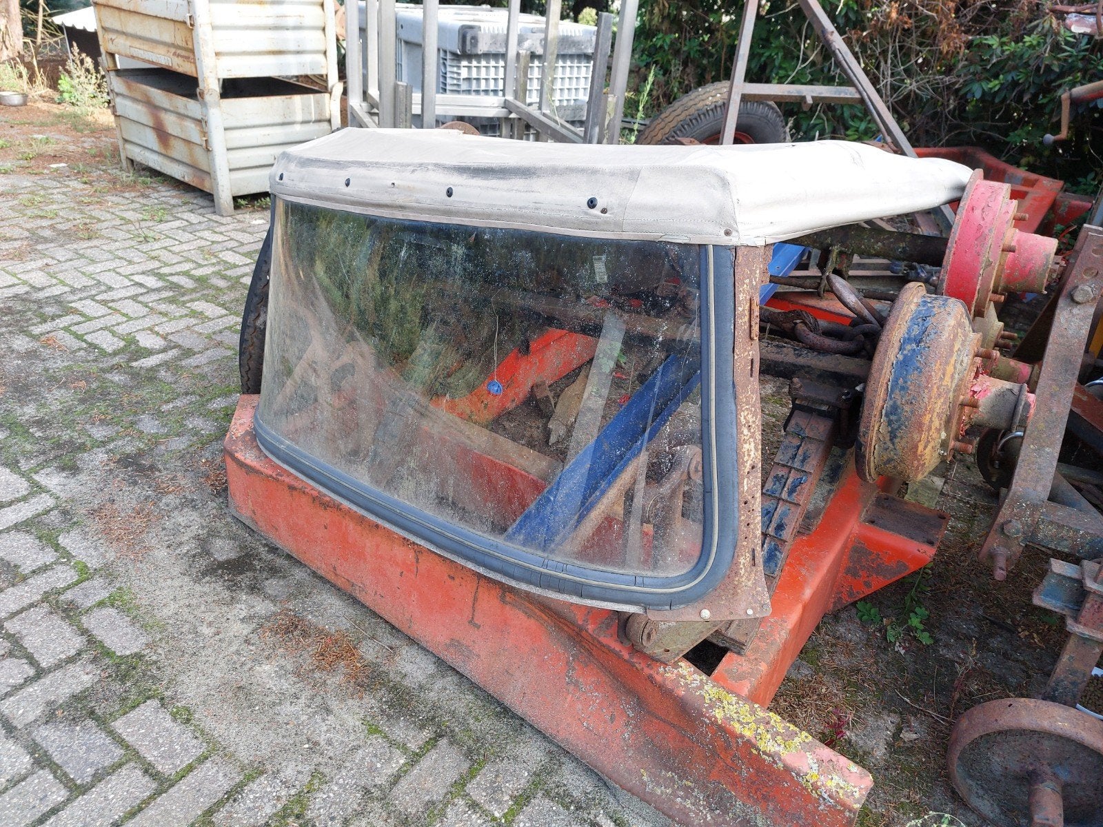 originele lanz volldiesel cabine fritzmeier 1616 2016 2416, Ophalen, Gebruikt, Overige metalen
