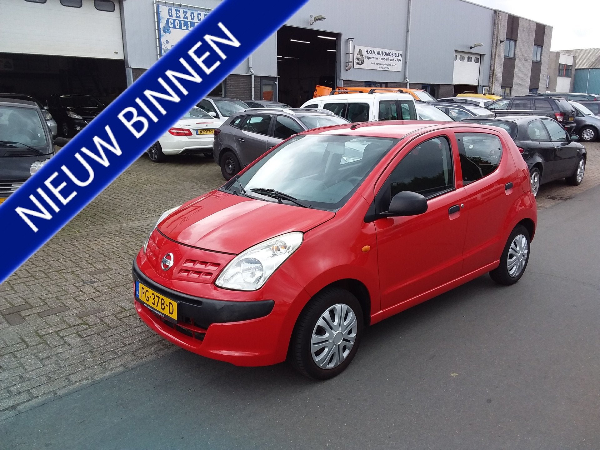 Nissan Pixo 1.0 Acenta (bj 2013), Voorwielaandrijving, Euro 5, Stof, Gebruikt