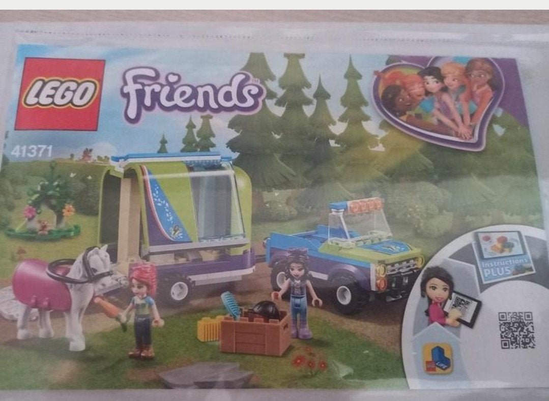 Lego Friends Paardentrailer 41371 - Complete Set, Ophalen of Verzenden