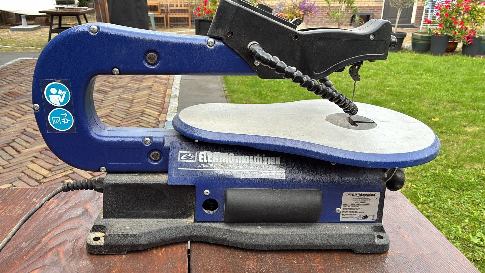Lint zaagmachine, Ophalen, Gebruikt, 600 tot 1200 watt, 30 tot 70 mm