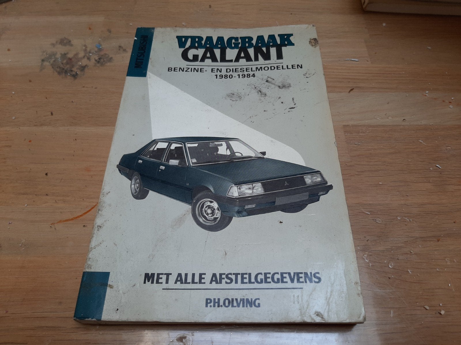 Vraagbaak Mitsubishi Galant Benzine- en Dieselmodellen, Auto diversen, Ophalen of Verzenden