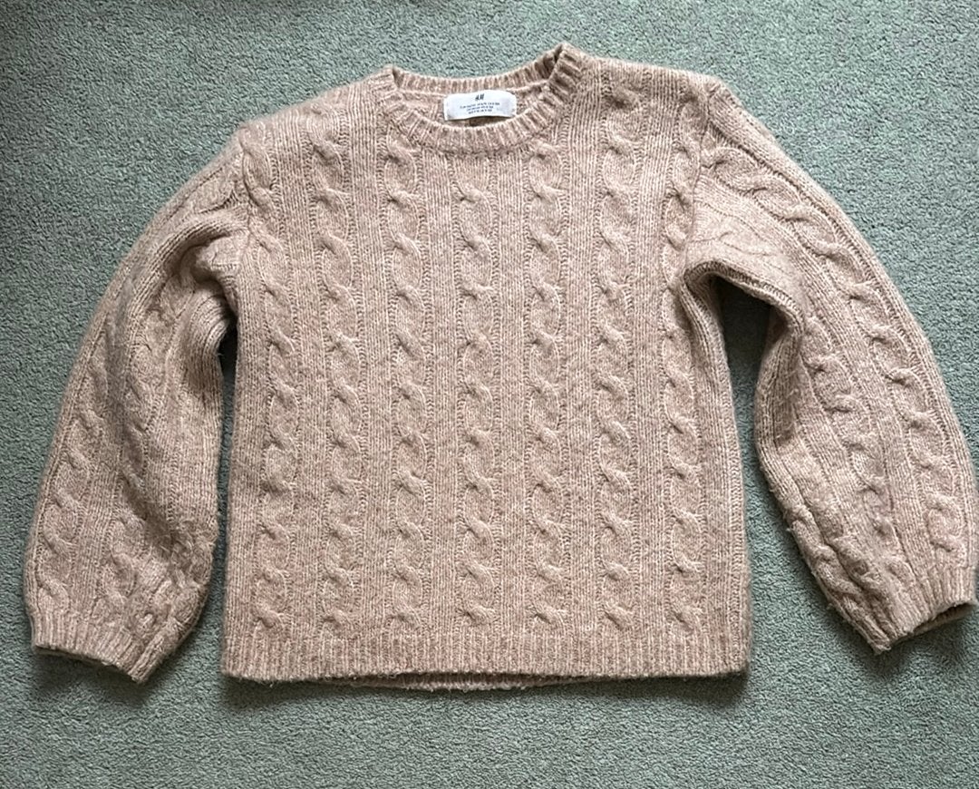Wollen truitje, Ophalen of Verzenden, Zo goed als nieuw, Maat 34 (XS) of kleiner, Bruin