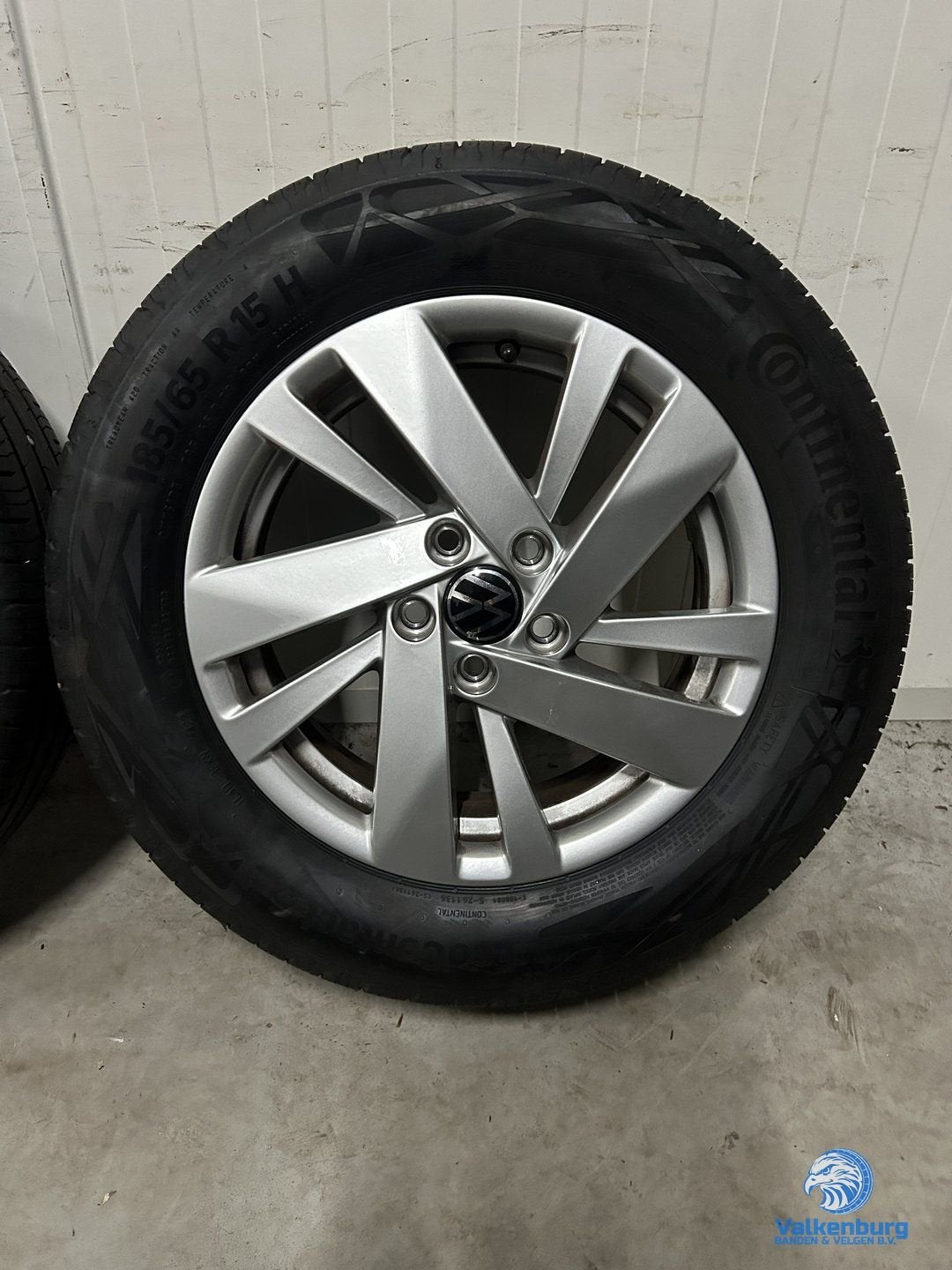 6-7mm! Originele VW Polo 6 2G AW Ronda 15 inch velgen 5x100, Gebruikt, 15 inch, -, -