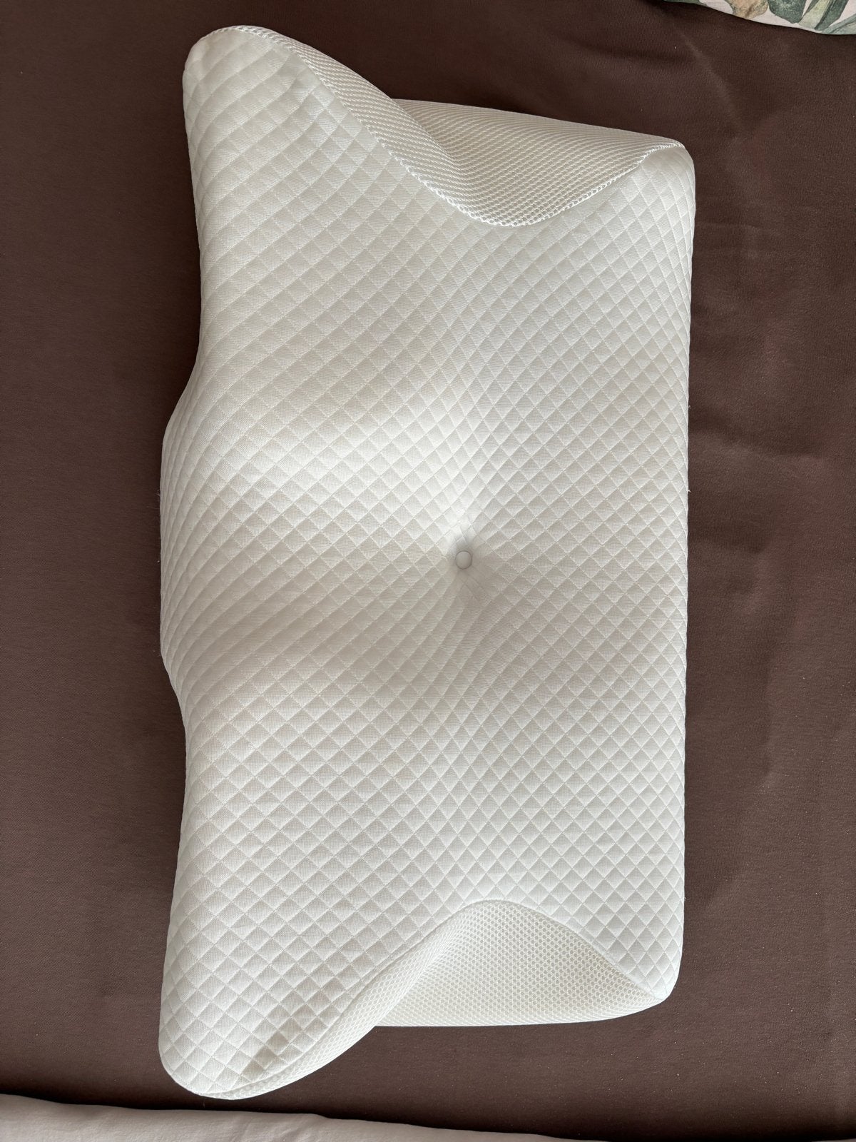 Somnia Vlinderkussen - Ergonomisch Hoofdkussen, Overige merken, Wit, Hoofdkussen, Zo goed als nieuw